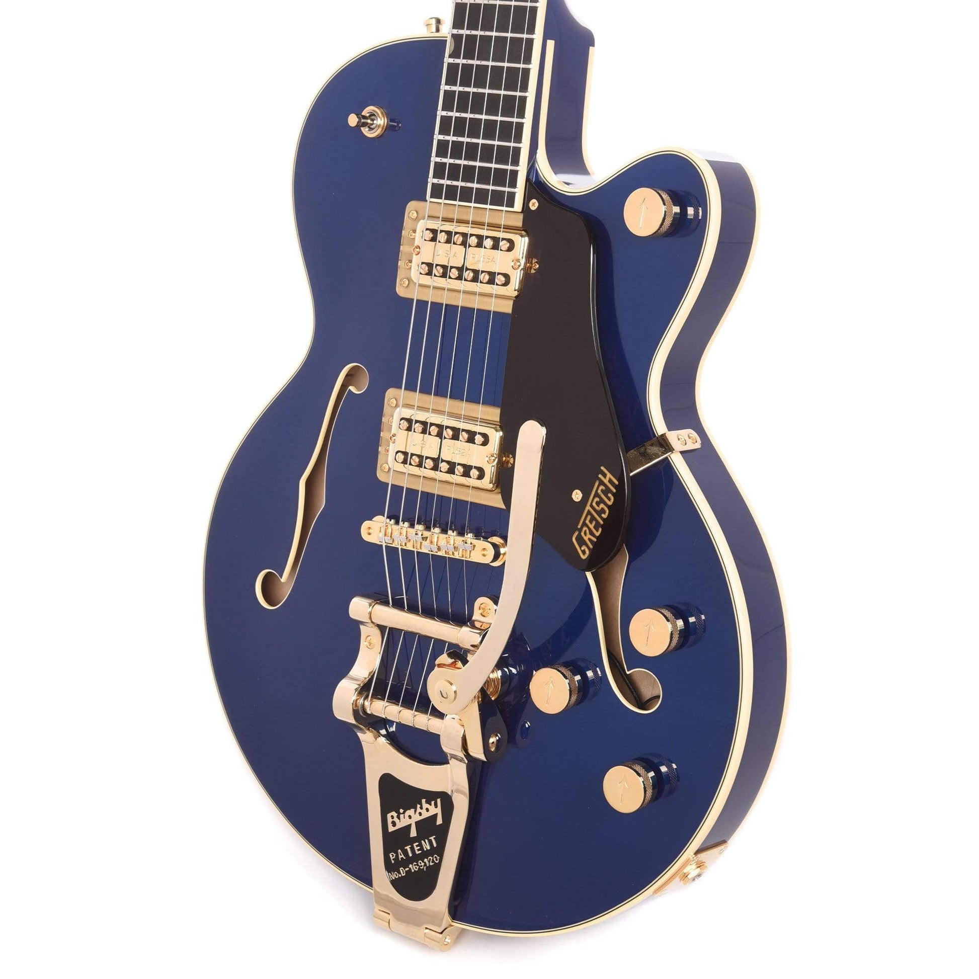 Gretsch G6659TG Broadkaster Jr. Azure Metallic w/Bigsby Electric Guitars / Semi-Hollow
