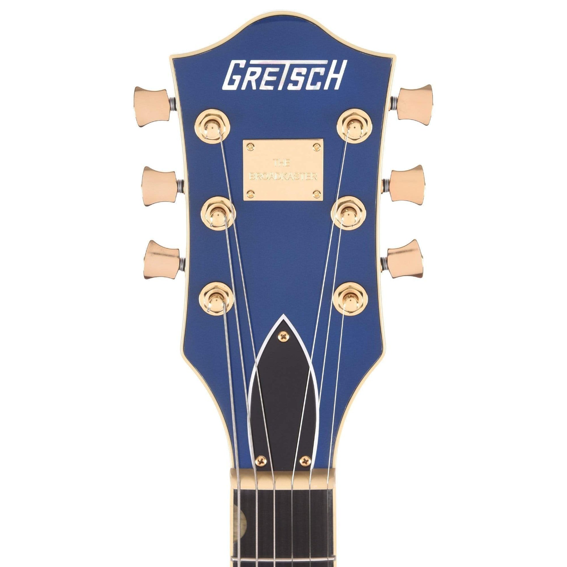 Gretsch G6659TG Broadkaster Jr. Azure Metallic w/Bigsby Electric Guitars / Semi-Hollow