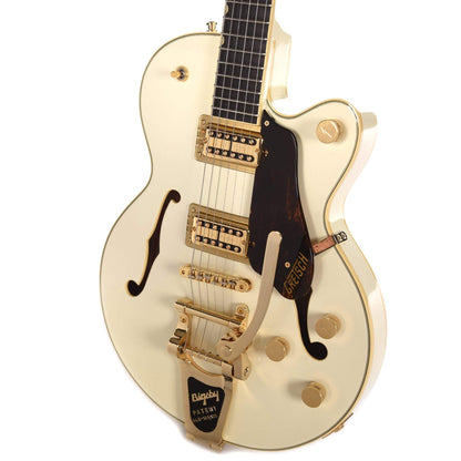 Gretsch G6659TG Broadkaster Jr Center Block Single-Cut Vintage White w/Bigsby Electric Guitars / Semi-Hollow