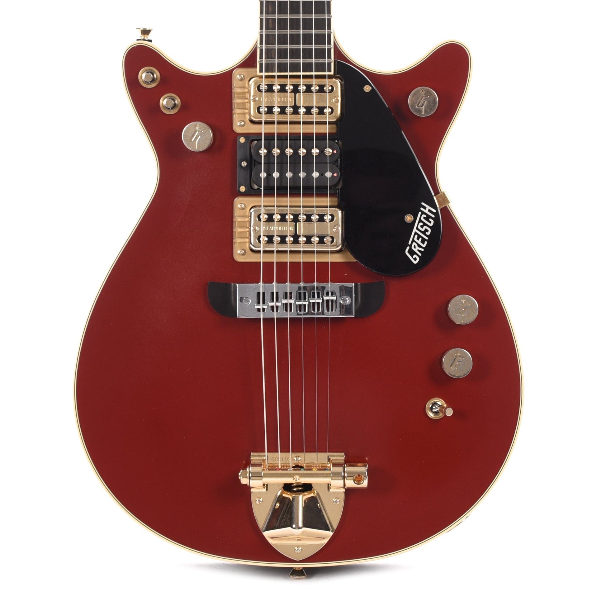 Gretsch Limited Edition G6131G-MY-RB Malcolm Young Signature Jet Firebird Red Electric Guitars / Semi-Hollow