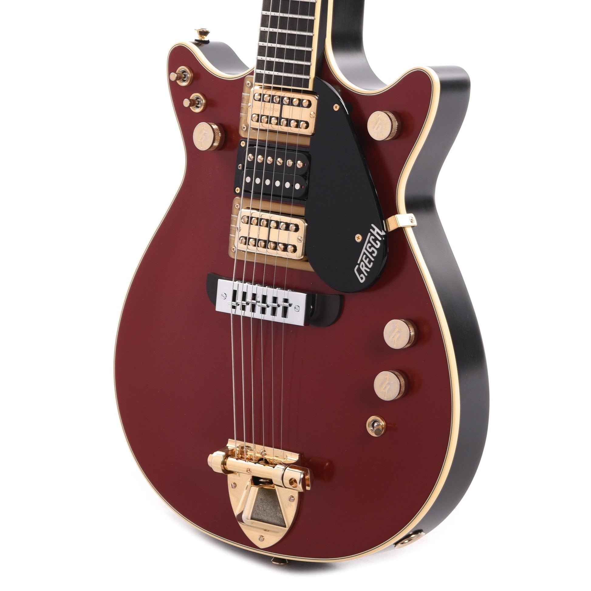 Gretsch Limited Edition G6131G-MY-RB Malcolm Young Signature Jet Firebird Red Electric Guitars / Semi-Hollow