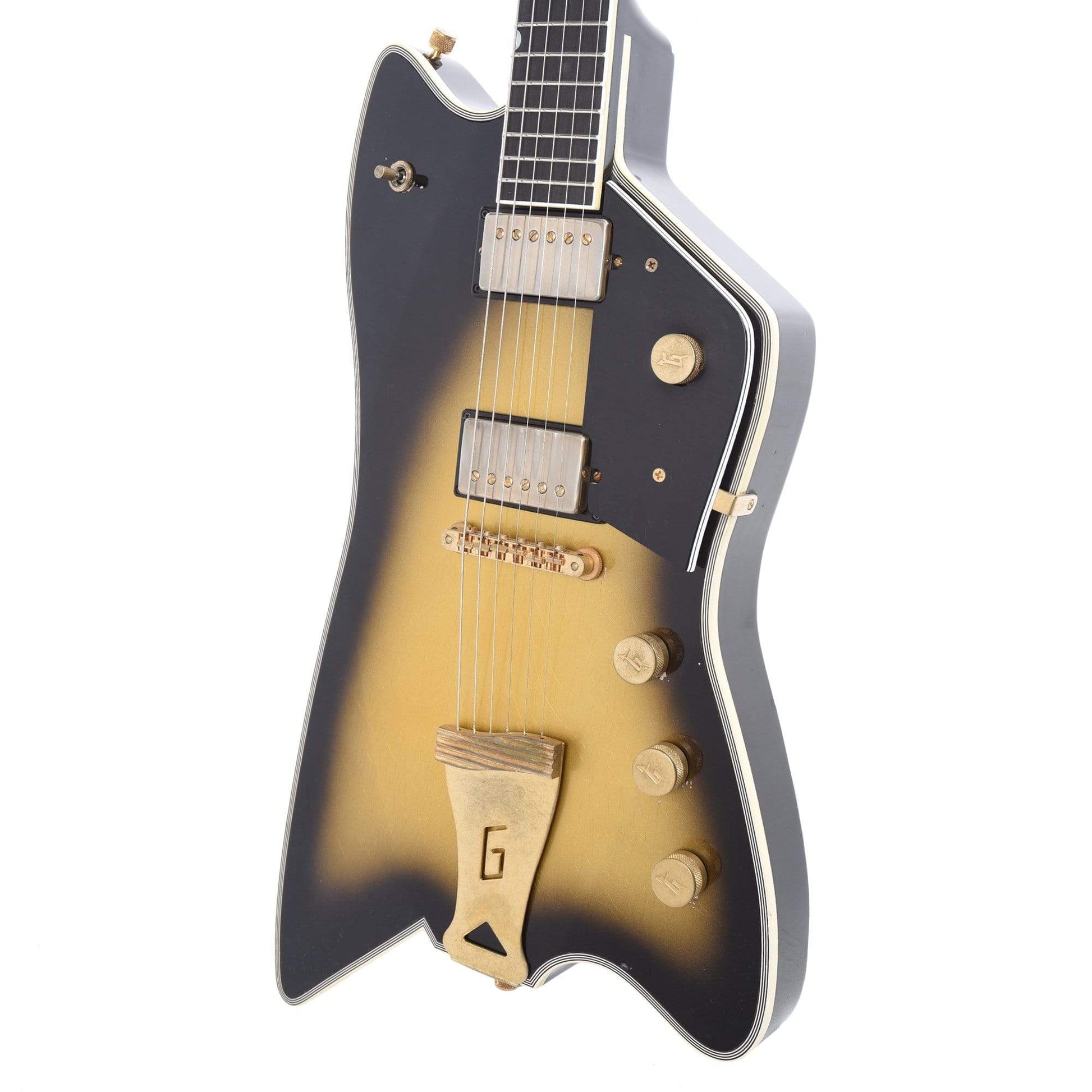 Gretsch Custom Shop Caddy Bo Aged Silverburst Relic w/Ebony Fingerboard & ThroBak '70/Select Pickups Master Built by Stephen Stern Electric Guitars / Solid Body