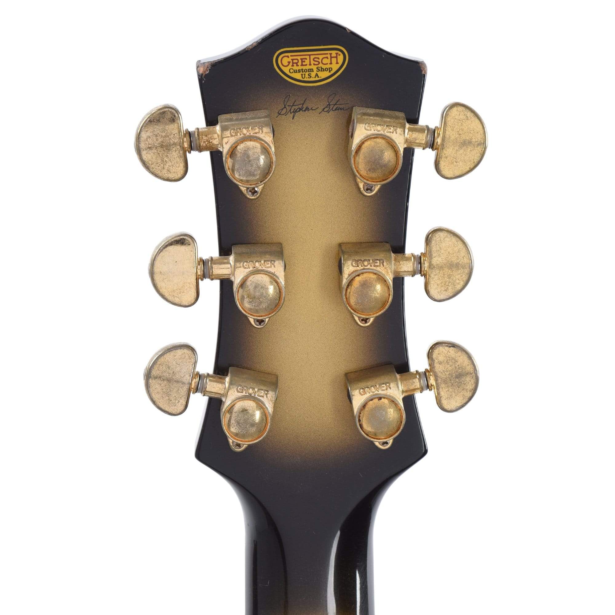 Gretsch Custom Shop Caddy Bo Aged Silverburst Relic w/Ebony Fingerboard & ThroBak '70/Select Pickups Master Built by Stephen Stern Electric Guitars / Solid Body