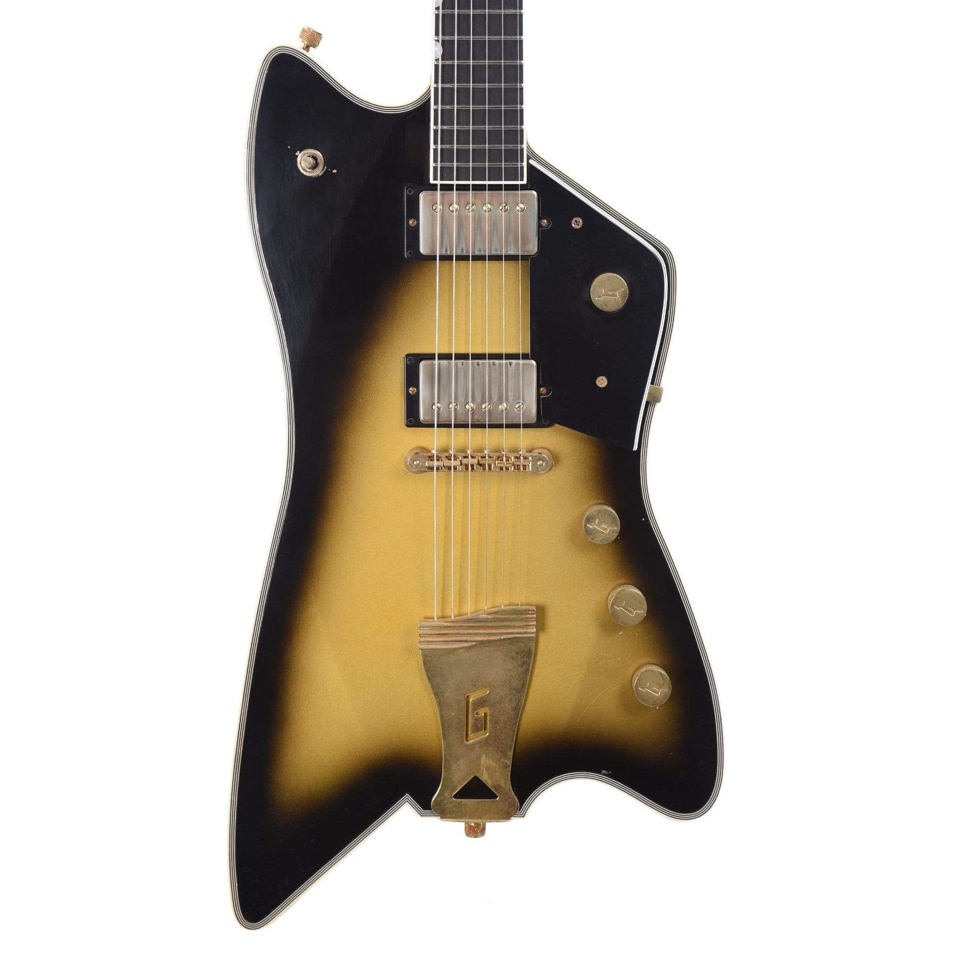 Gretsch Custom Shop Caddy Bo Aged Silverburst Relic w/Ebony Fingerboard & ThroBak '70/Select Pickups Master Built by Stephen Stern Electric Guitars / Solid Body