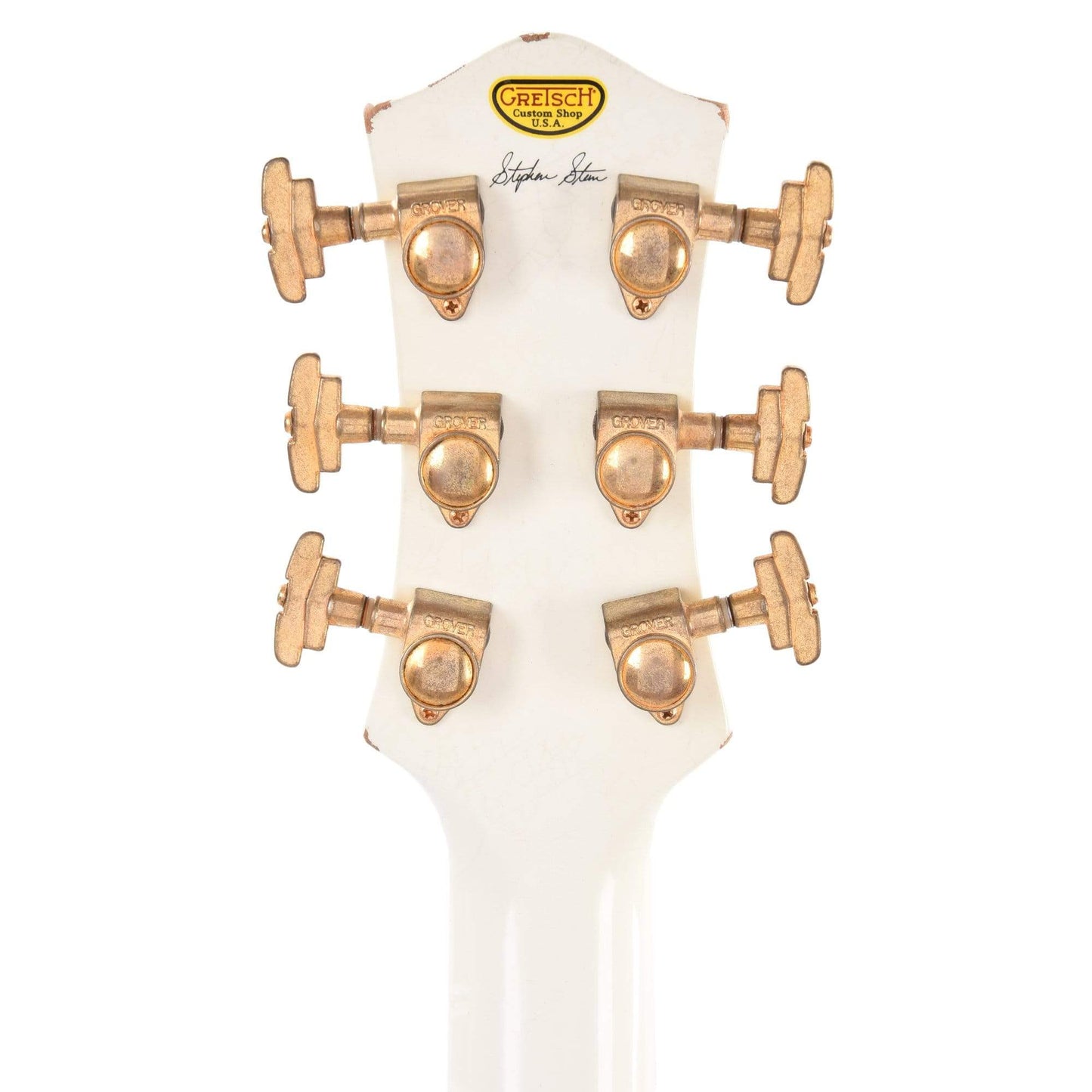 Gretsch Custom Shop Caddy Bo Aged White Relic w/Ebony Fingerboard & ThroBak '70/Select Pickups Master Built by Stephen Stern Electric Guitars / Solid Body