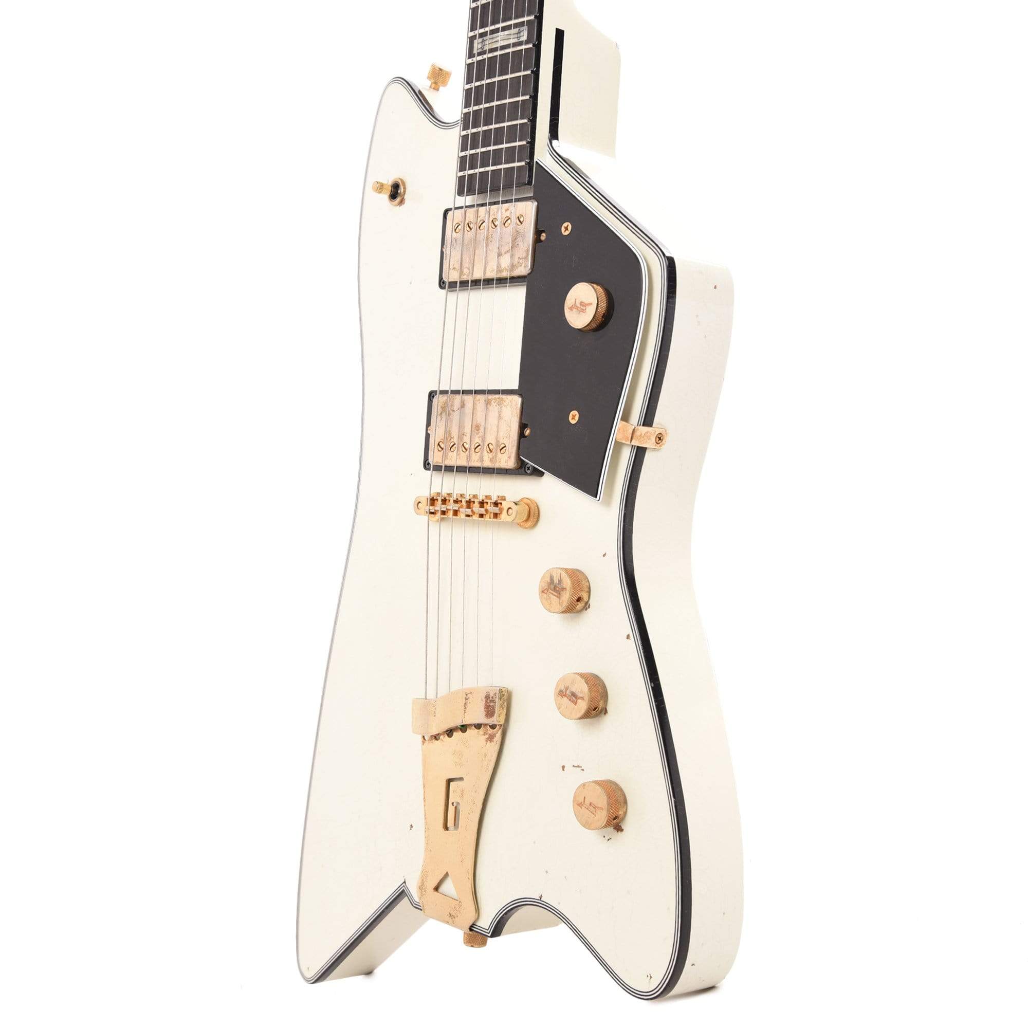 Gretsch Custom Shop Caddy Bo Aged White Relic w/Ebony Fingerboard & ThroBak '70/Select Pickups Master Built by Stephen Stern Electric Guitars / Solid Body