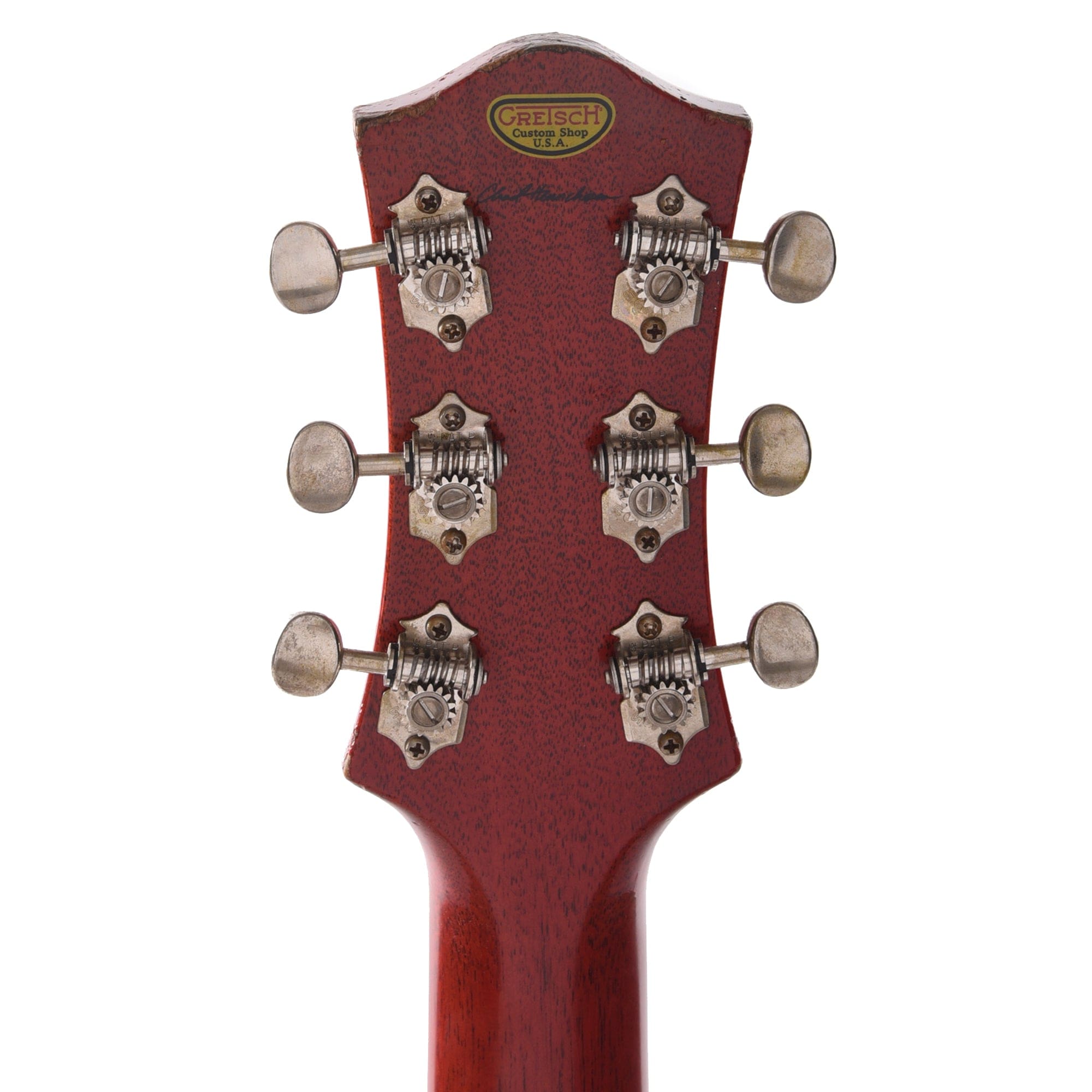 Gretsch Custom Shop G6128-57 1957 Michigan Mahogany Duo Jet Green Lemon Relic w/ThroBak SLE-101s Electric Guitars / Solid Body