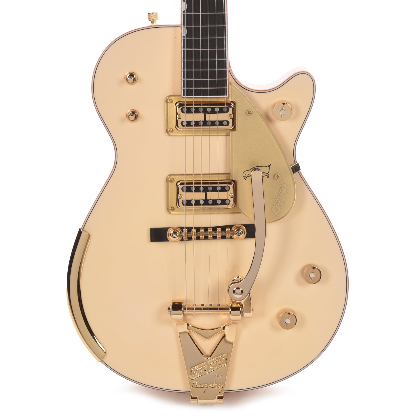 Gretsch Custom Shop G6134T-58 Penguin NOS Super Aged White Master Built by Gonzalo Madrigal Electric Guitars / Solid Body