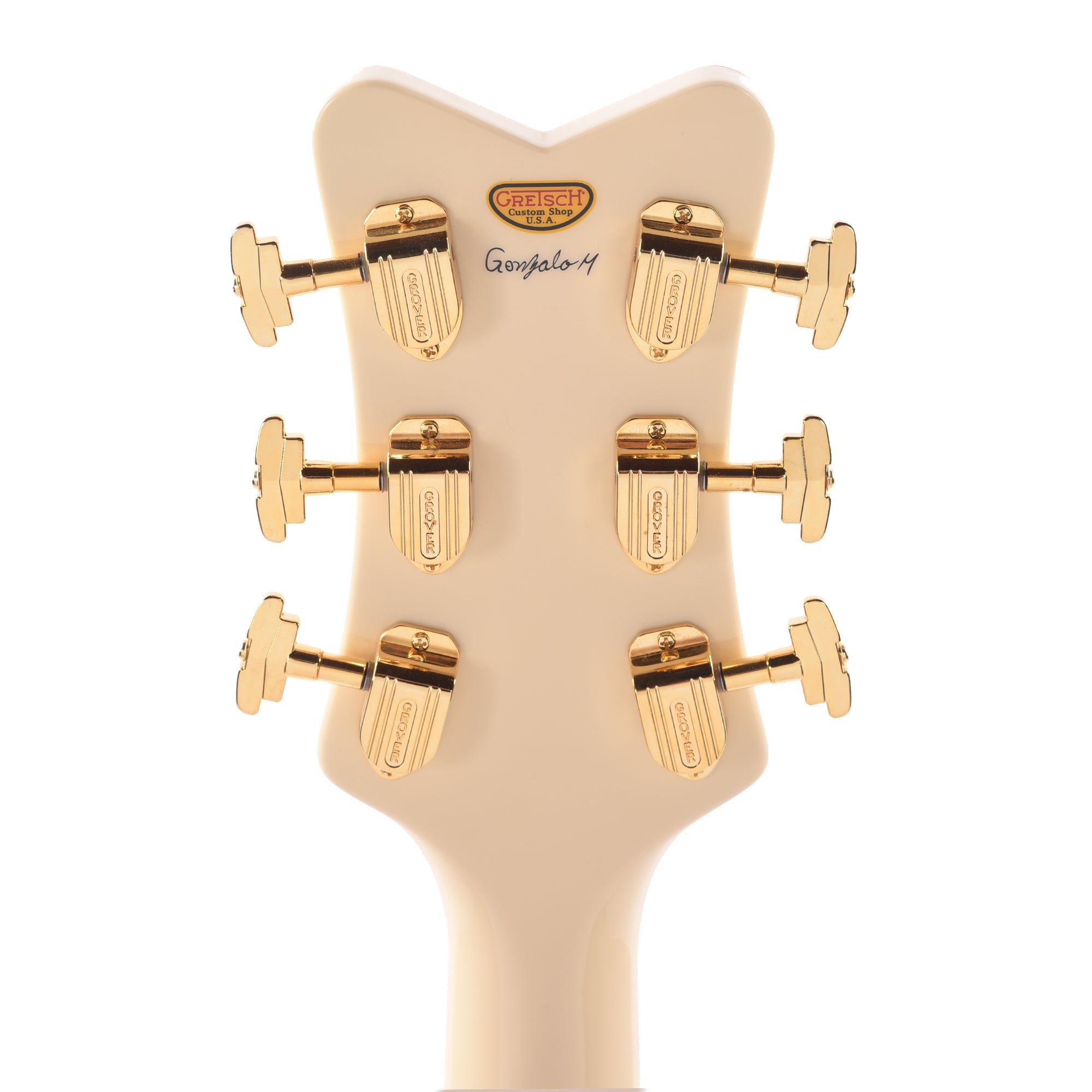 Gretsch Custom Shop G6134T-58 Penguin NOS Super Aged White Master Built by Gonzalo Madrigal Electric Guitars / Solid Body