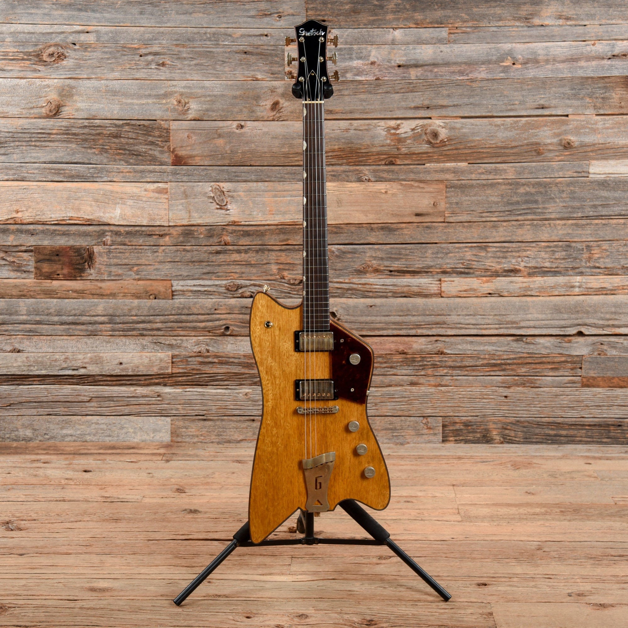 Gretsch Custom Shop Korina Caddy Bo Relic w/Brazilian Rosewood Fingerboard Stephen Stern Masterbuilt Natural 2019 Electric Guitars / Solid Body