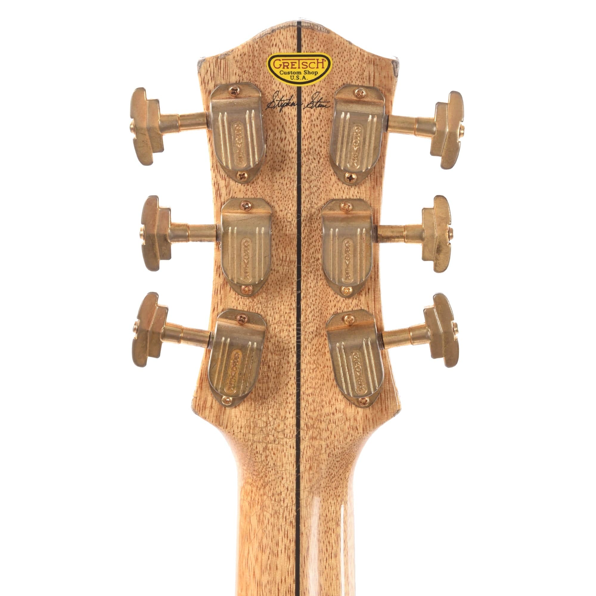 Gretsch Custom Shop Korina Caddy Bo Relic w/Brazilian Rosewood Fingerboard & ThroBak SLE-101 Pickups (Master Built by Stephen Stern) Electric Guitars / Solid Body