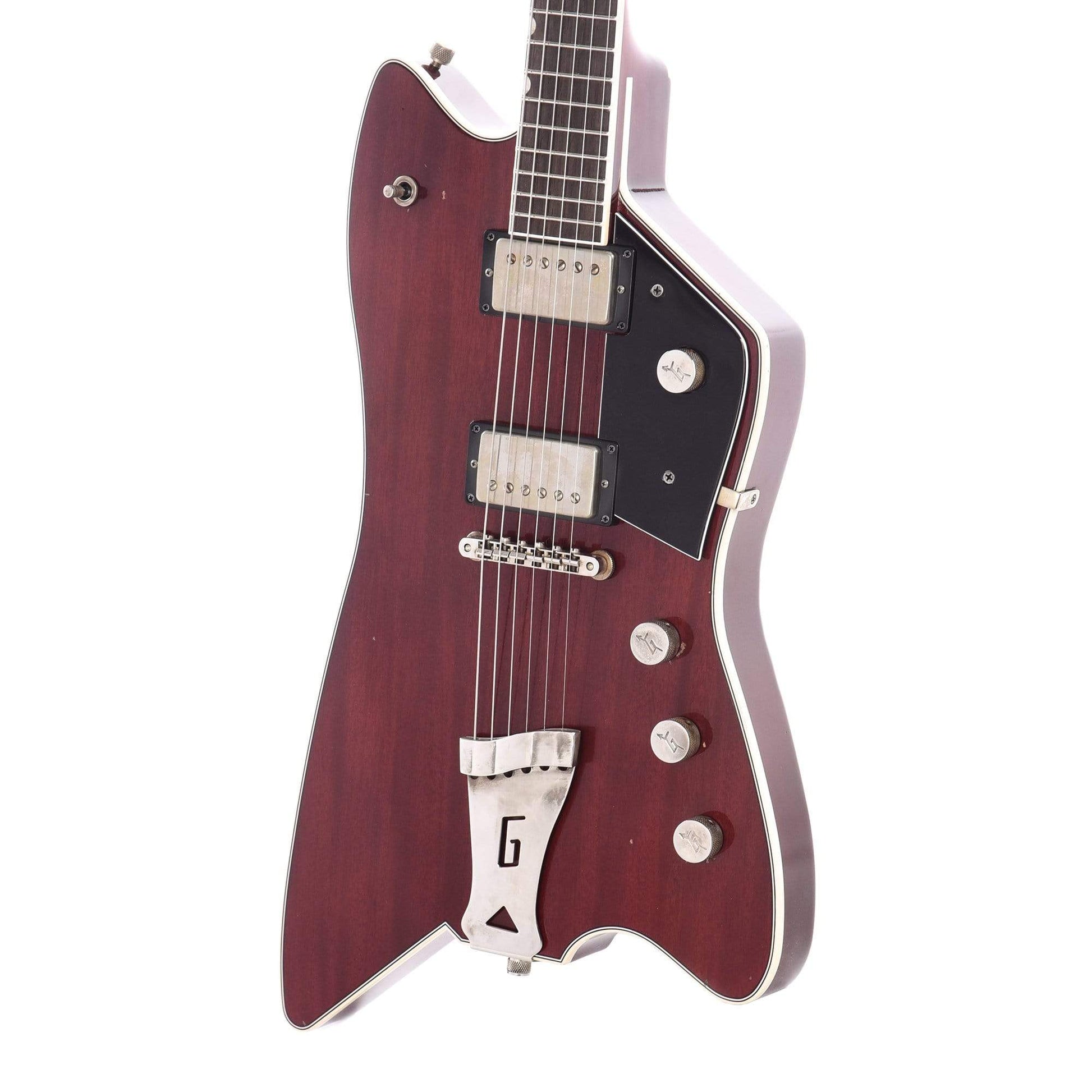 Gretsch Custom Shop Red Aniline Caddy Bo Relic w/Brazilian Rosewood Fingerboard & ThroBak ESG-102B Pickups Masterbuilt by Stephen Stern Electric Guitars / Solid Body