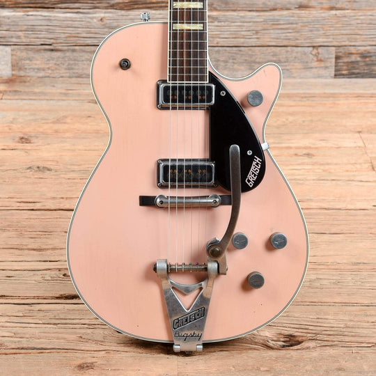 Gretsch Custom Shop Stephen Stern Masterbuilt 1955 Duo Jet G6128CS Aged Shell Pink 2013 Electric Guitars / Solid Body