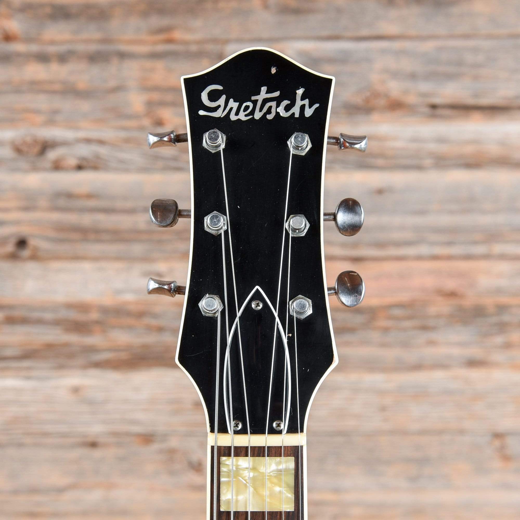 Gretsch Custom Shop Stephen Stern Masterbuilt 1955 Duo Jet G6128CS Aged Shell Pink 2013 Electric Guitars / Solid Body