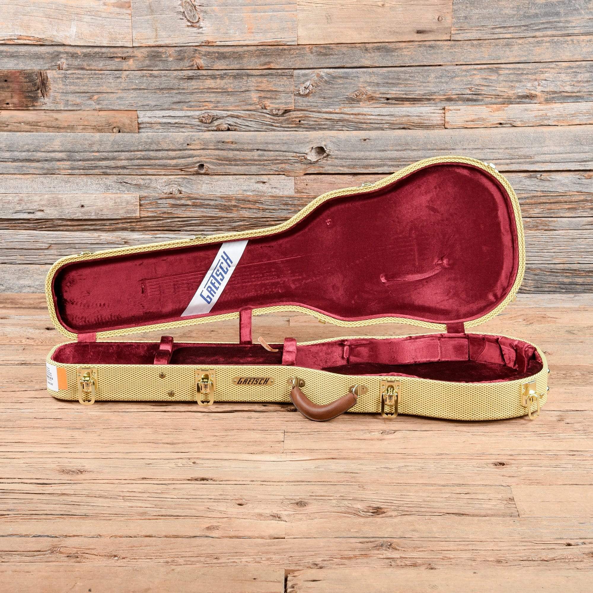 Gretsch Custom Shop Stephen Stern Masterbuilt 1955 Duo Jet G6128CS Aged Shell Pink 2013 Electric Guitars / Solid Body