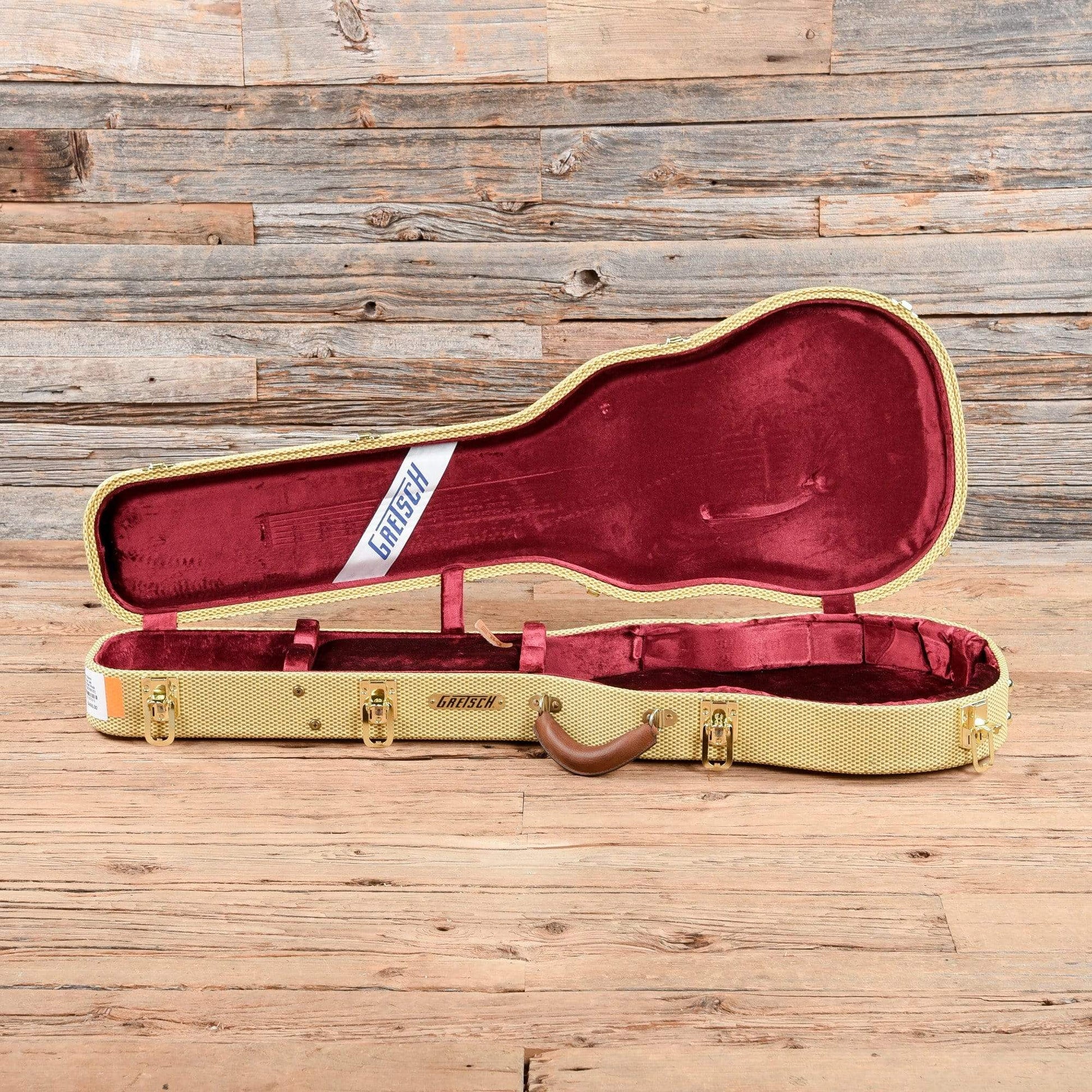 Gretsch Custom Shop Stephen Stern Masterbuilt 1955 Duo Jet G6128CS Aged Shell Pink 2013 Electric Guitars / Solid Body