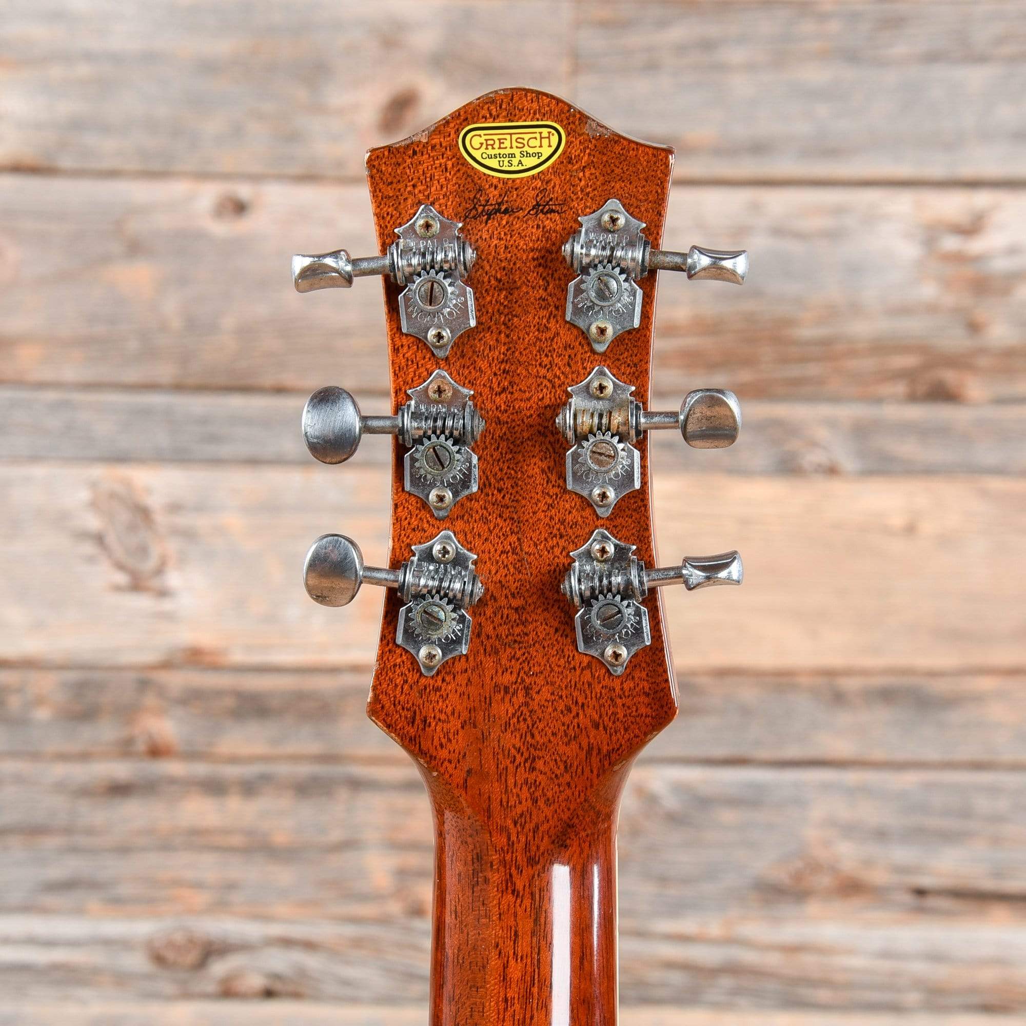 Gretsch Custom Shop Stephen Stern Masterbuilt 1955 Duo Jet G6128CS Aged Shell Pink 2013 Electric Guitars / Solid Body