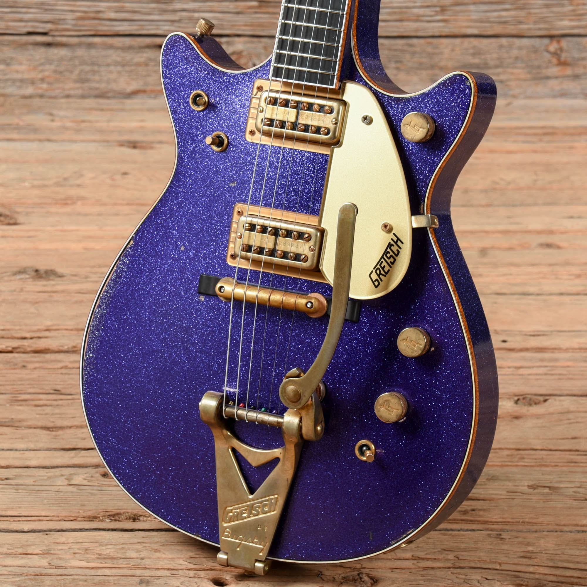 ギター Gretsch DuoJet Gretsch Custom Shop Stephen Stern Masterbuilt Duo Jet Grape