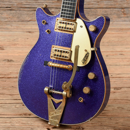 Gretsch Custom Shop Stephen Stern Masterbuilt Duo Jet Grape Sparkle 2020 Electric Guitars / Solid Body