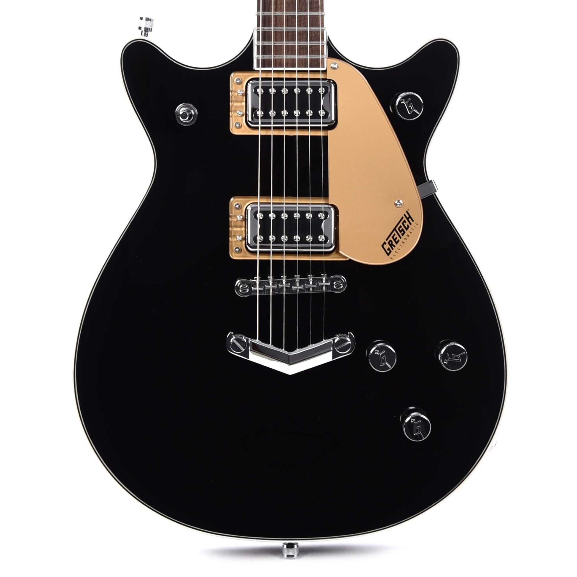Gretsch Electromatic G5222 Double Jet BT Black w/V-Stoptail Electric Guitars / Solid Body
