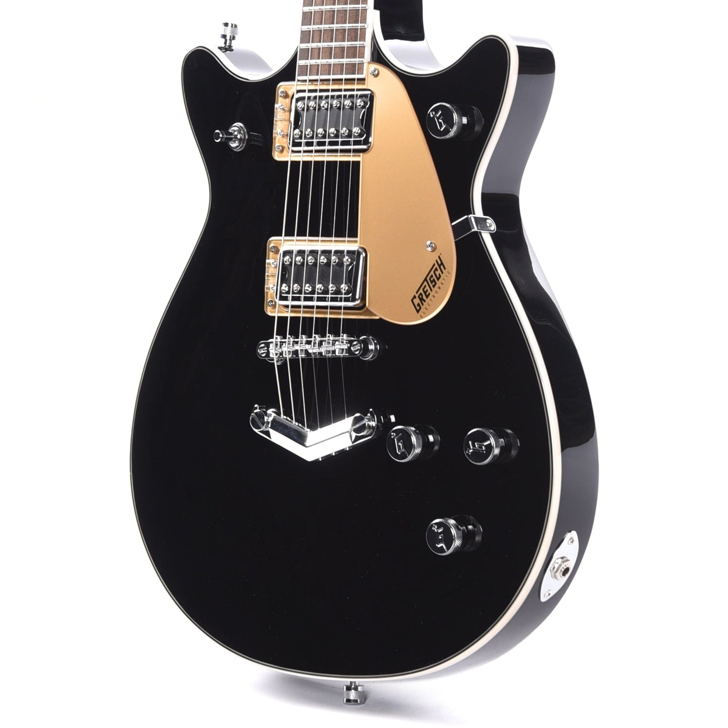 Gretsch Electromatic G5222 Double Jet BT Black w/V-Stoptail Electric Guitars / Solid Body