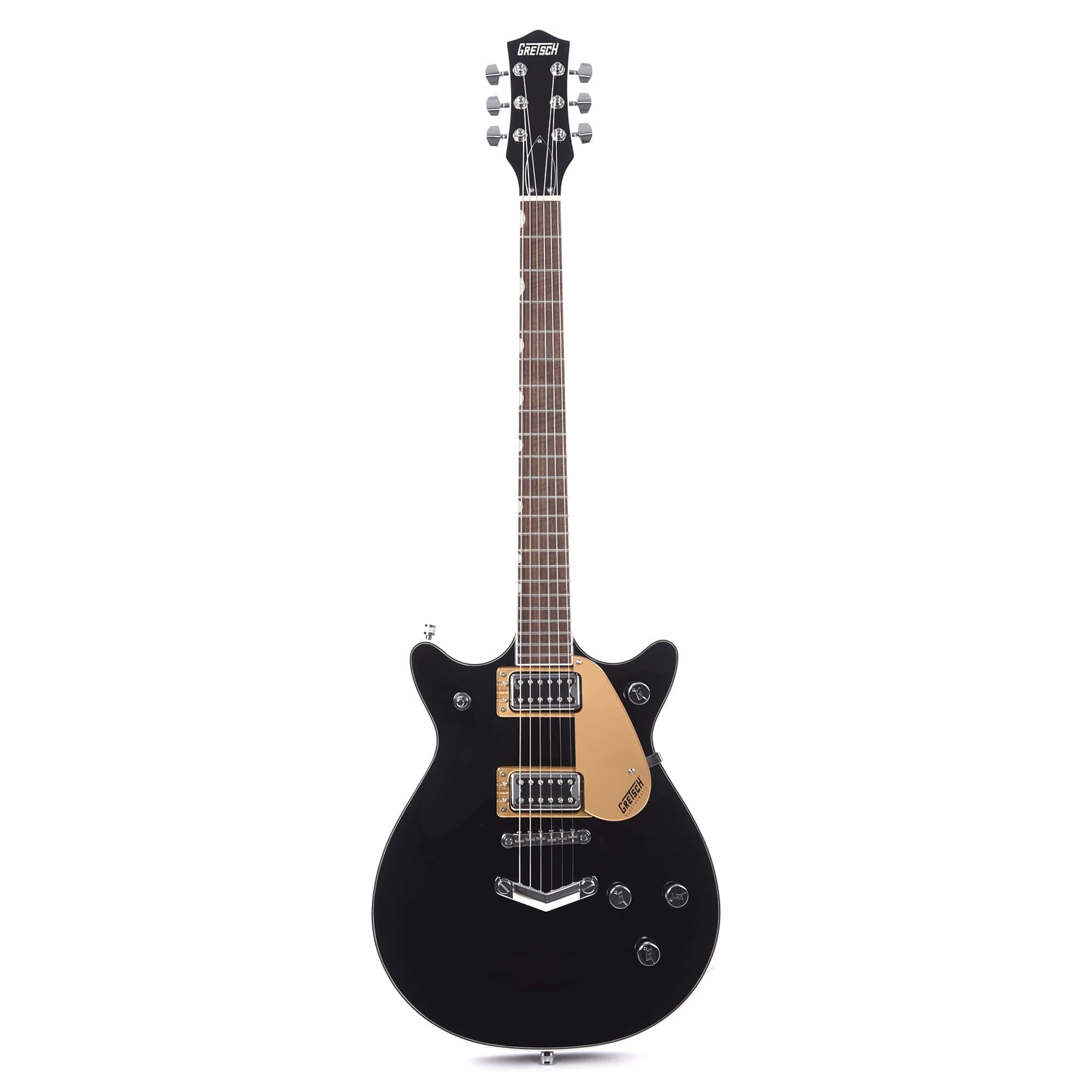 Gretsch Electromatic G5222 Double Jet BT Black w/V-Stoptail Electric Guitars / Solid Body