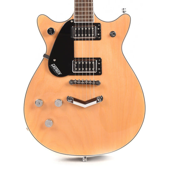 Gretsch Electromatic G5222 LEFTY Double Jet BT Natural w/V-Stoptail Electric Guitars / Solid Body