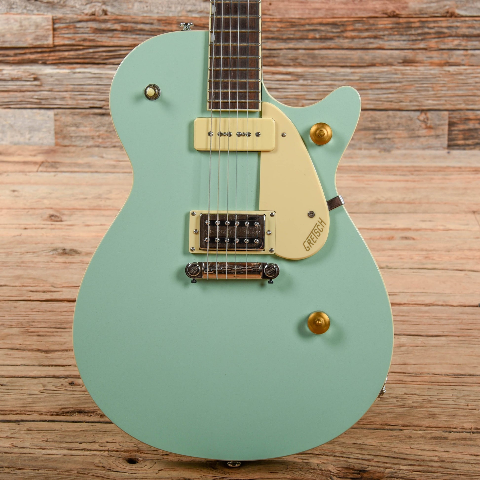 Gretsch G2215-P90 Streamliner Junior Jet Club Mint Metallic 2021 Electric Guitars / Solid Body