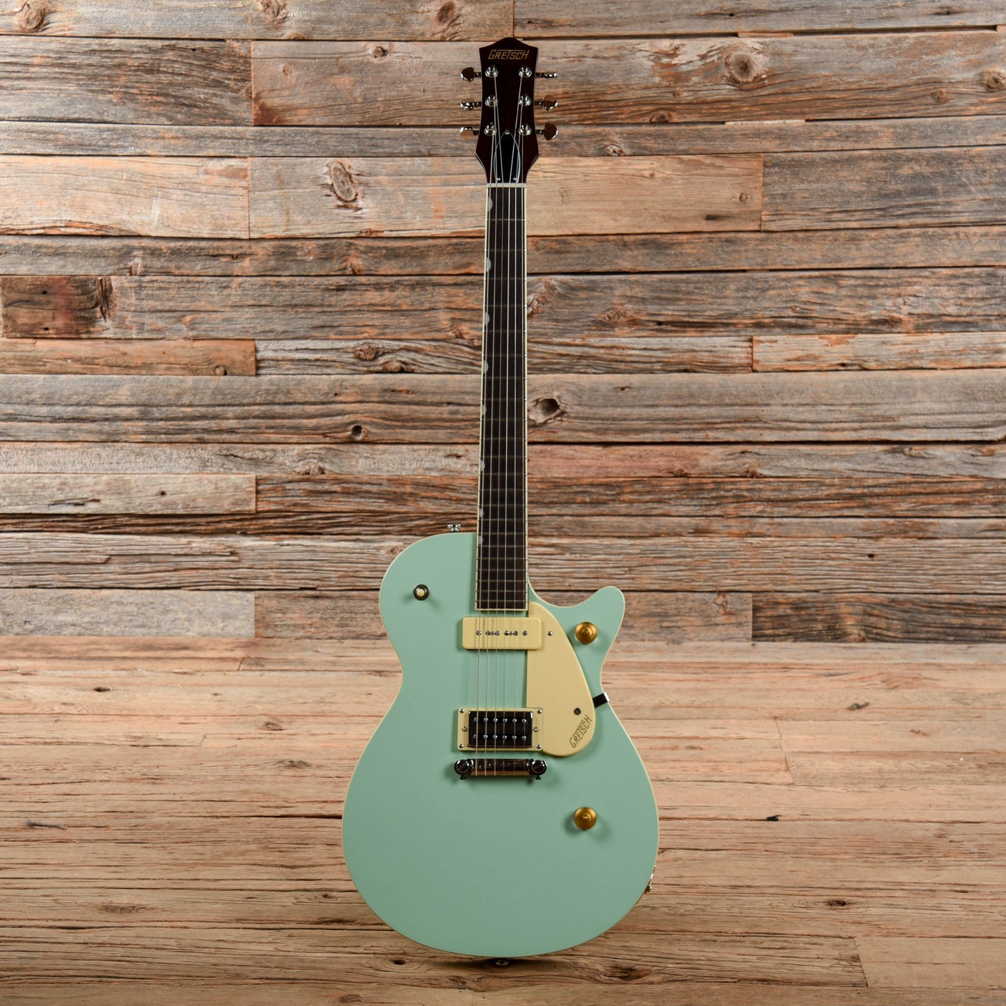 Gretsch G2215-P90 Streamliner Junior Jet Club Mint Metallic 2021 Electric Guitars / Solid Body