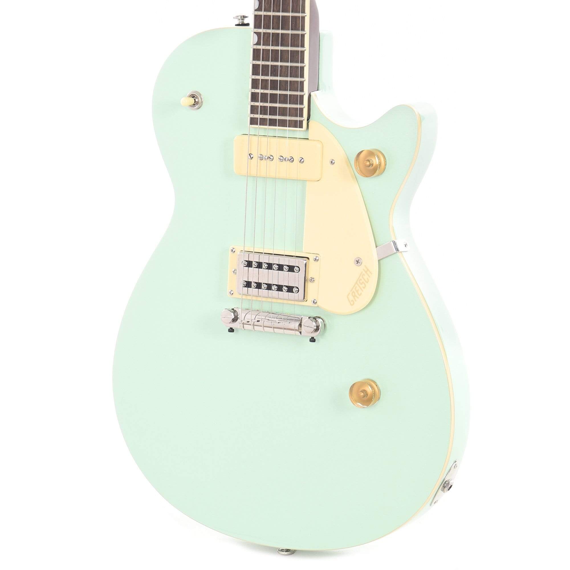 Gretsch G2215-P90 Streamliner Junior Jet Club Mint Metallic Electric Guitars / Solid Body