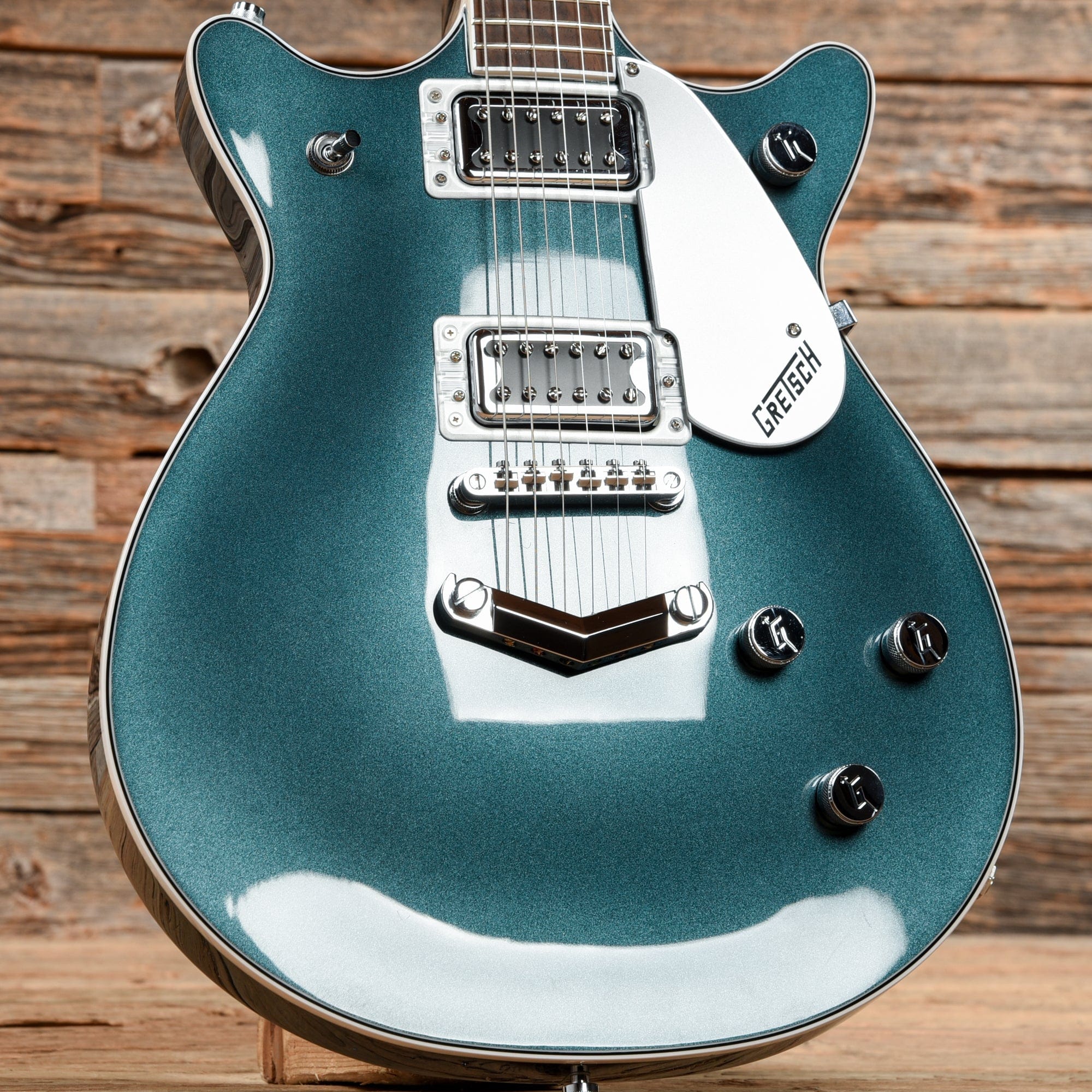 Gretsch G5222 Electromatic Double Jet BT Jade Grey Metallic 2020 Electric Guitars / Solid Body