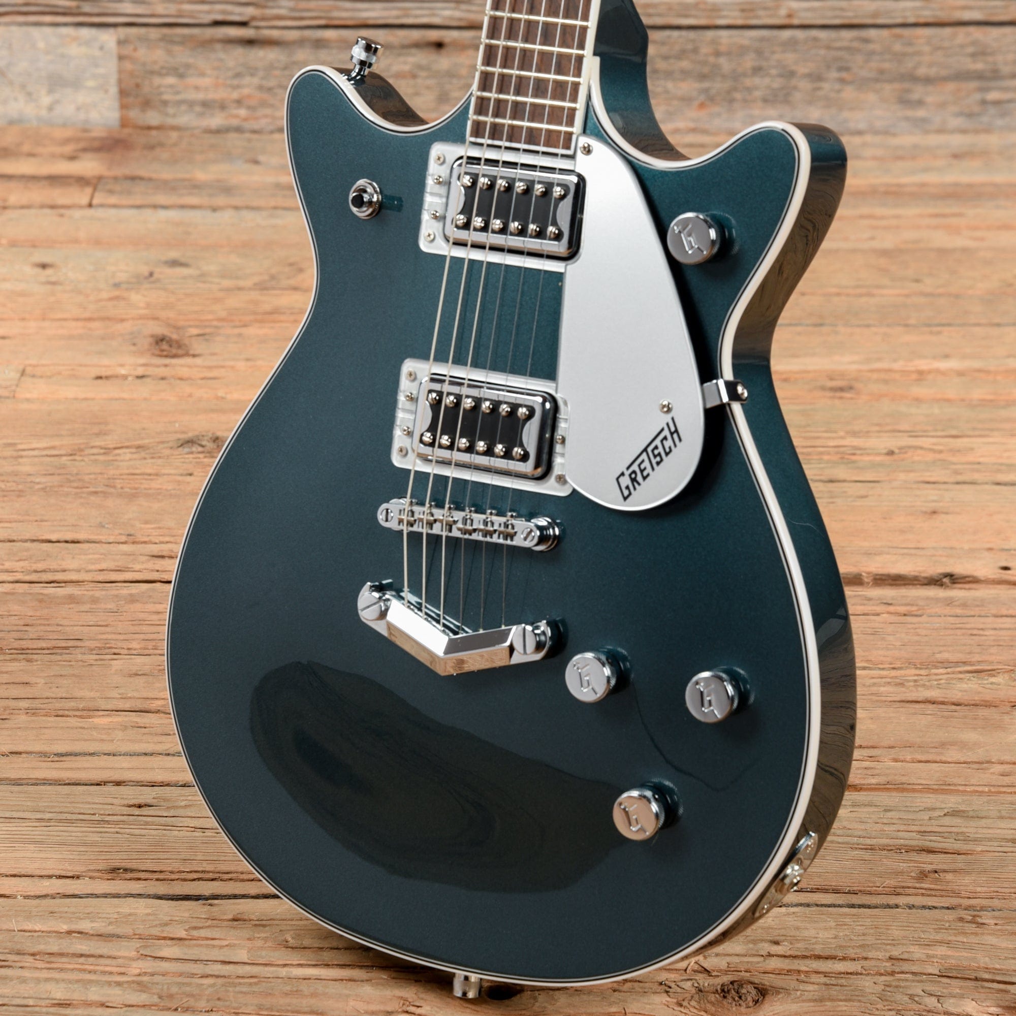 Gretsch G5222 Electromatic Double Jet BT Jade Grey Metallic 2020 Electric Guitars / Solid Body