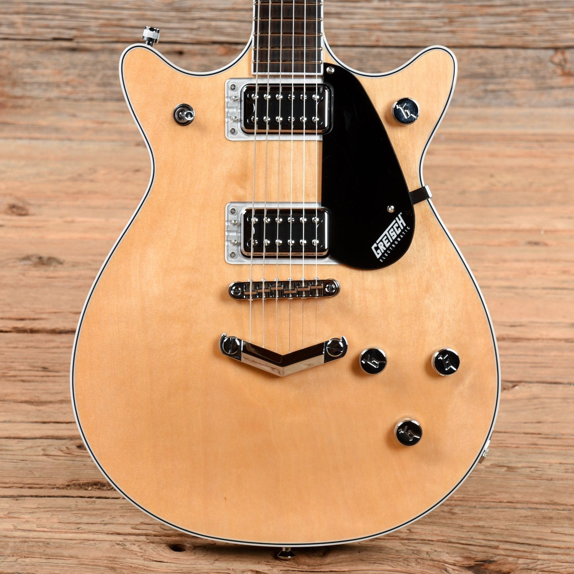 Gretsch G5222 Electromatic Double Jet BT with V-Stoptail Natural Electric Guitars / Solid Body