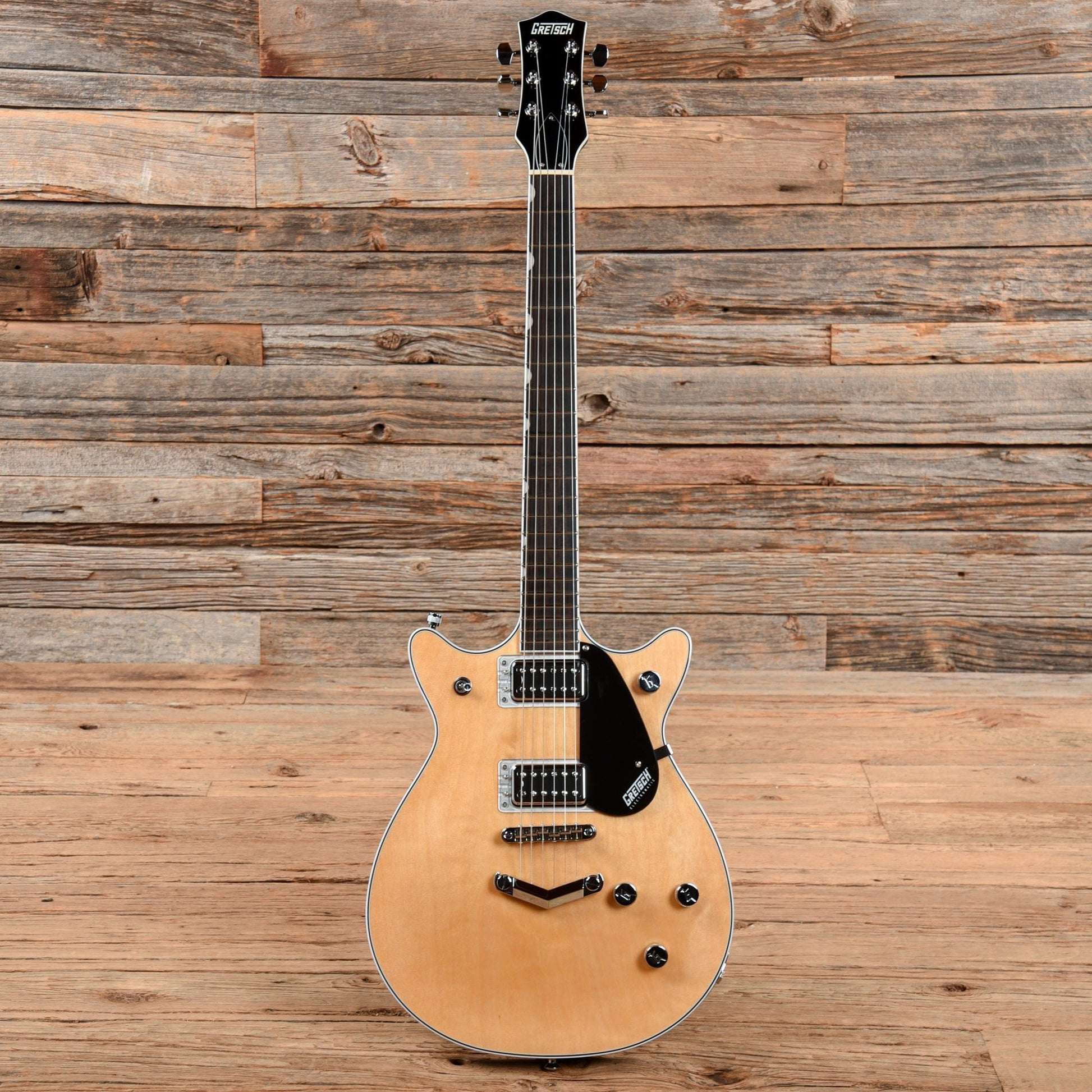 Gretsch G5222 Electromatic Double Jet BT with V-Stoptail Natural Electric Guitars / Solid Body