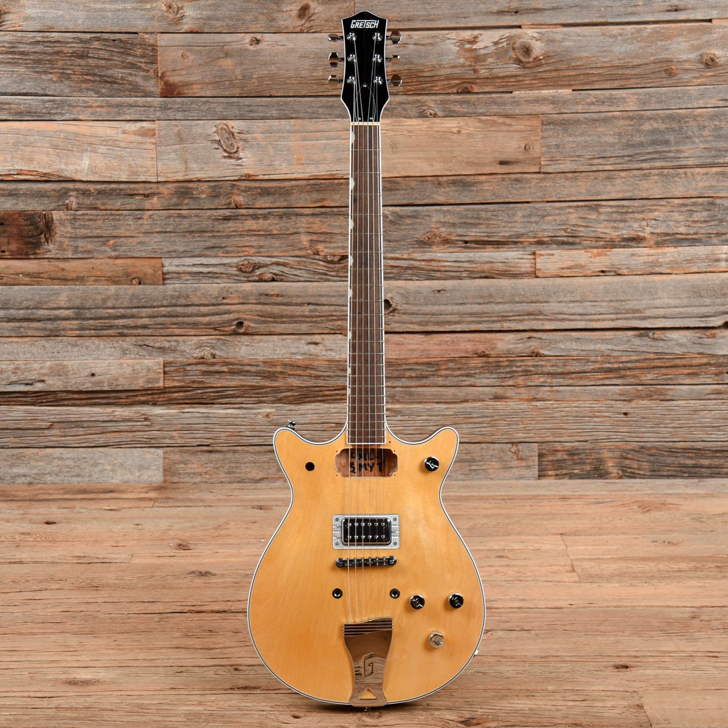 Gretsch G5222 Electromatic Double Jet BT with V-Stoptail Natural Electric Guitars / Solid Body