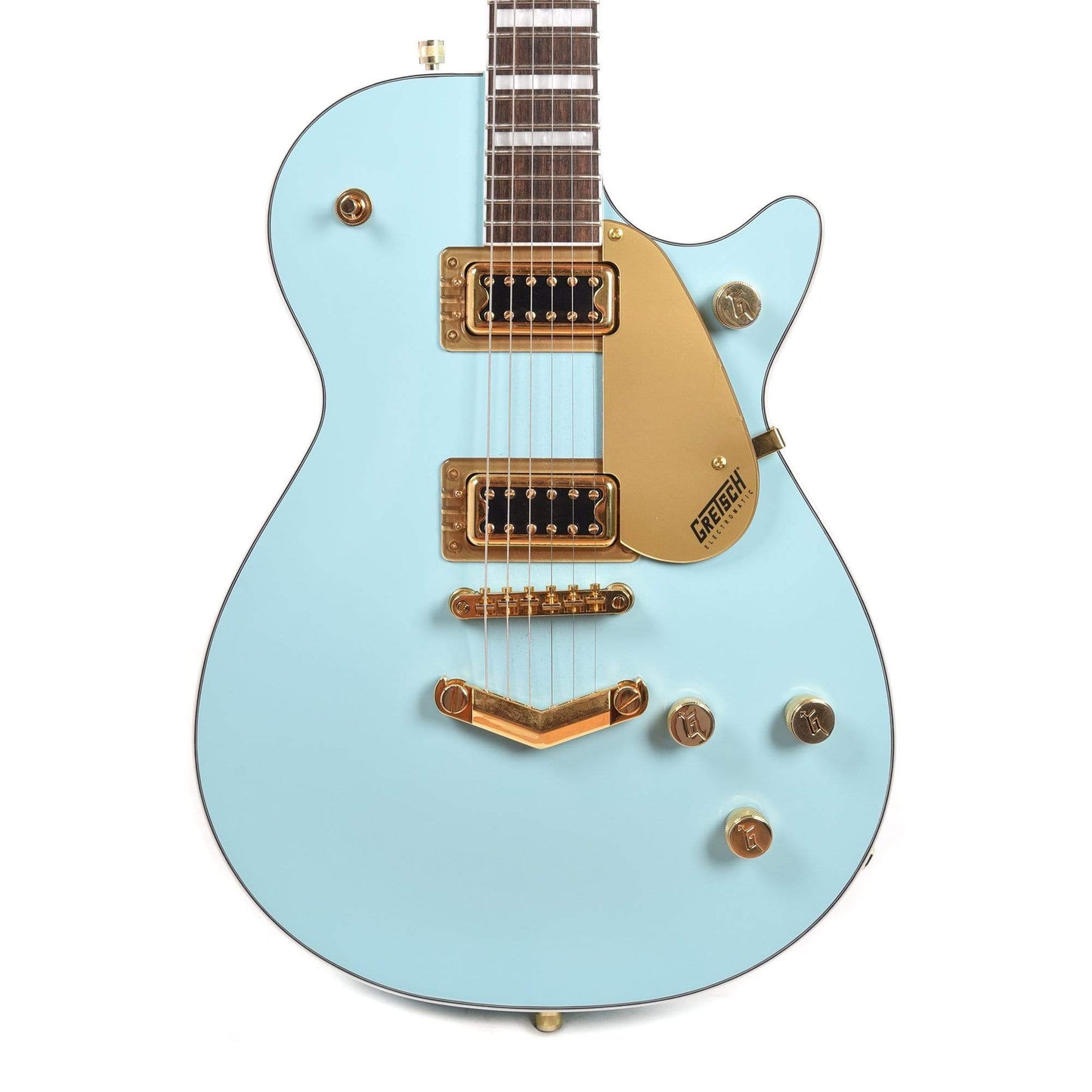 Gretsch G5230 Electromatic Jet FT Daphne Blue w/Gold Hardware Electric Guitars / Solid Body