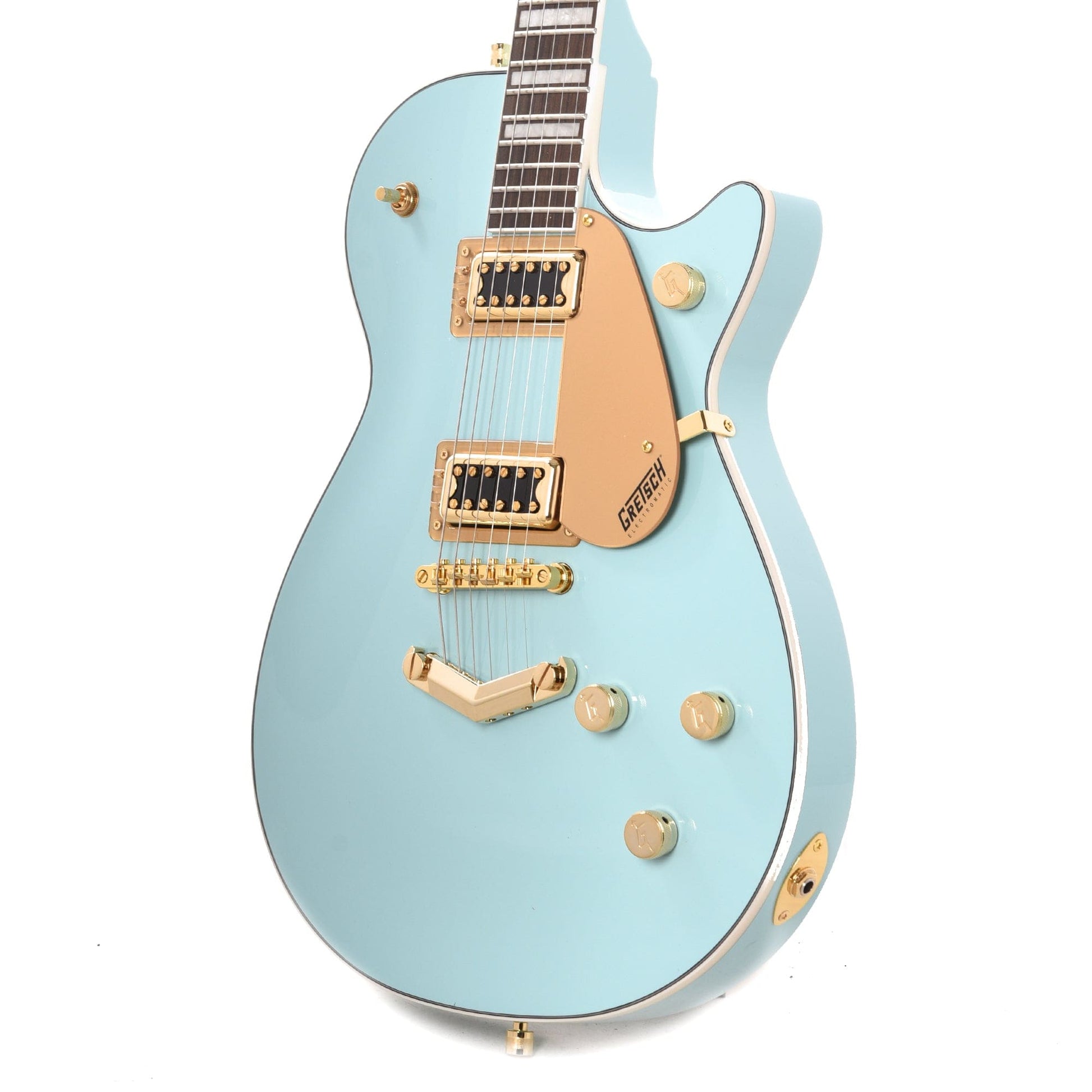 Gretsch G5230 Electromatic Jet FT Daphne Blue w/Gold Hardware Electric Guitars / Solid Body