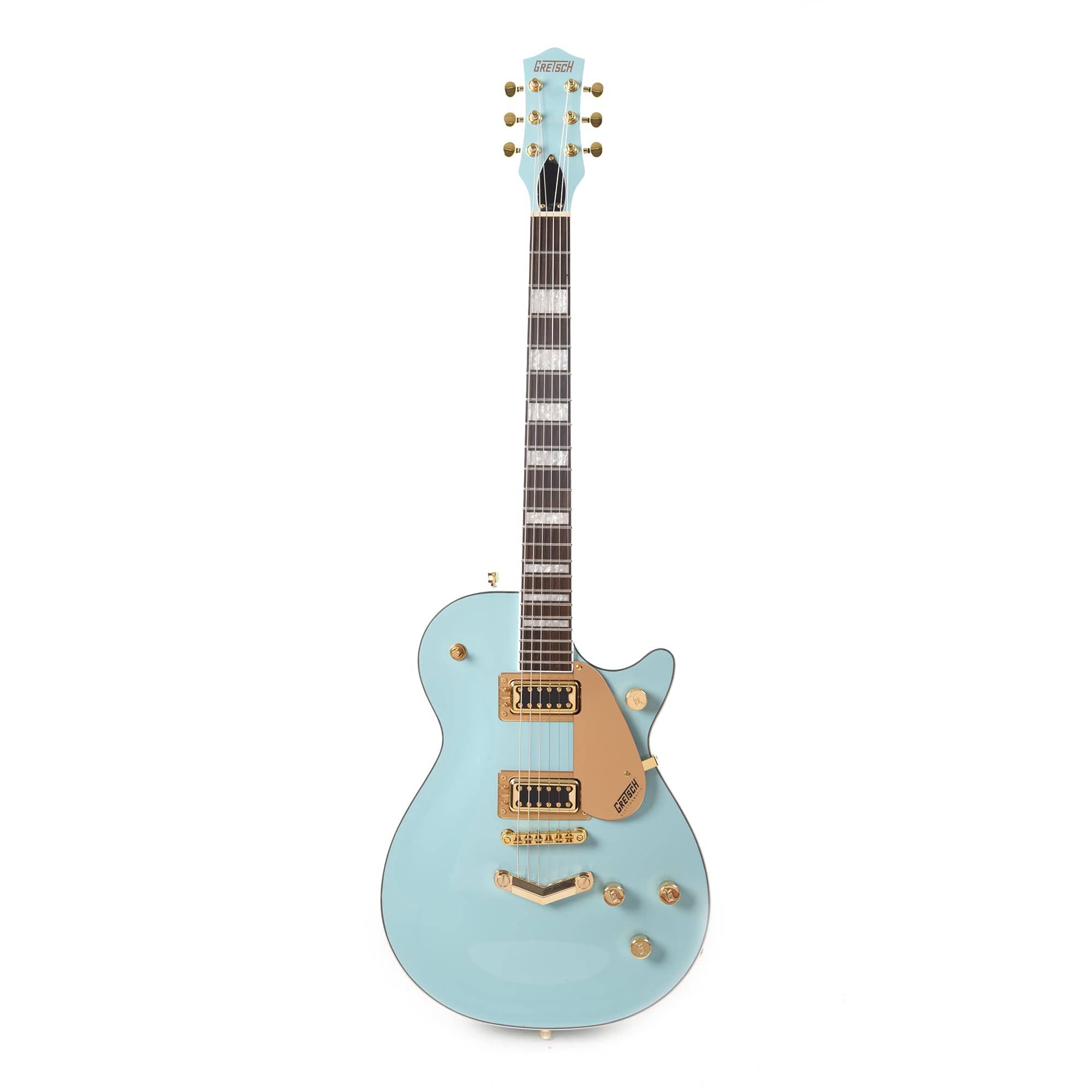 Gretsch G5230 Electromatic Jet FT Daphne Blue w/Gold Hardware Electric Guitars / Solid Body