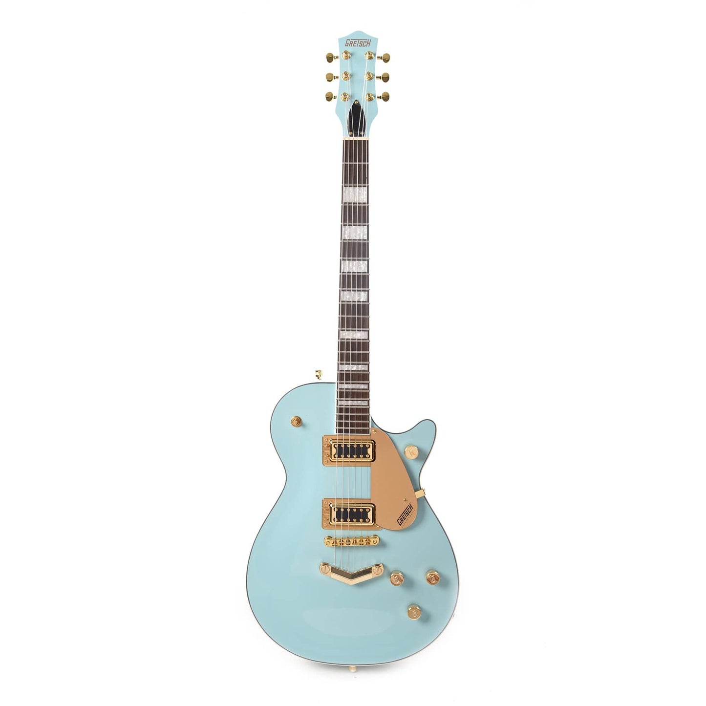 Gretsch G5230 Electromatic Jet FT Daphne Blue w/Gold Hardware Electric Guitars / Solid Body