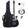 Gretsch G5230T Electromatic Jet FT Black w/Gig Bag, Tuner, (1) Cable, Picks and Strings Bundle Electric Guitars / Solid Body