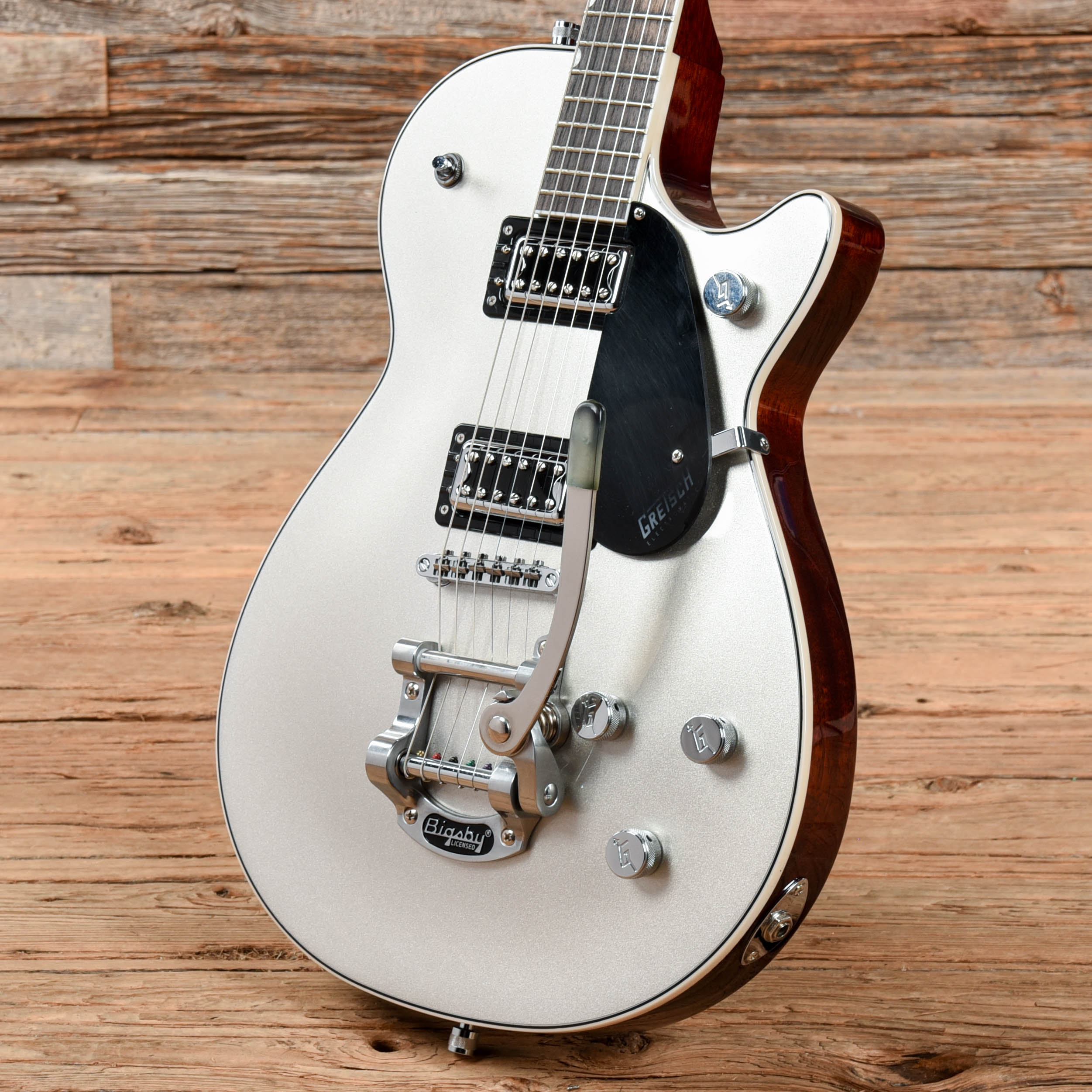 Gretsch G5230T Electromatic Jet FT with Bigsby Airline Silver 2018 Electric Guitars / Solid Body