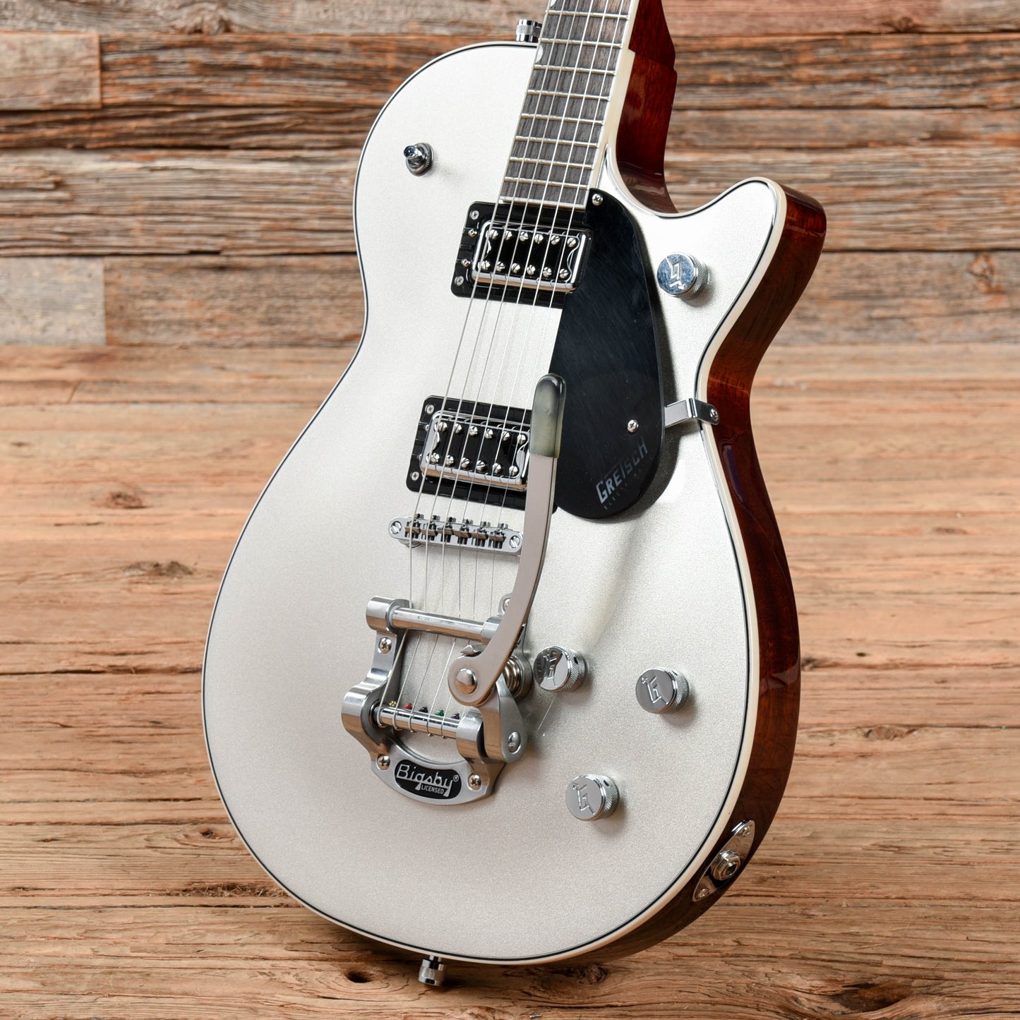 Gretsch G5230T Electromatic Jet FT with Bigsby Airline Silver 2018 Electric Guitars / Solid Body