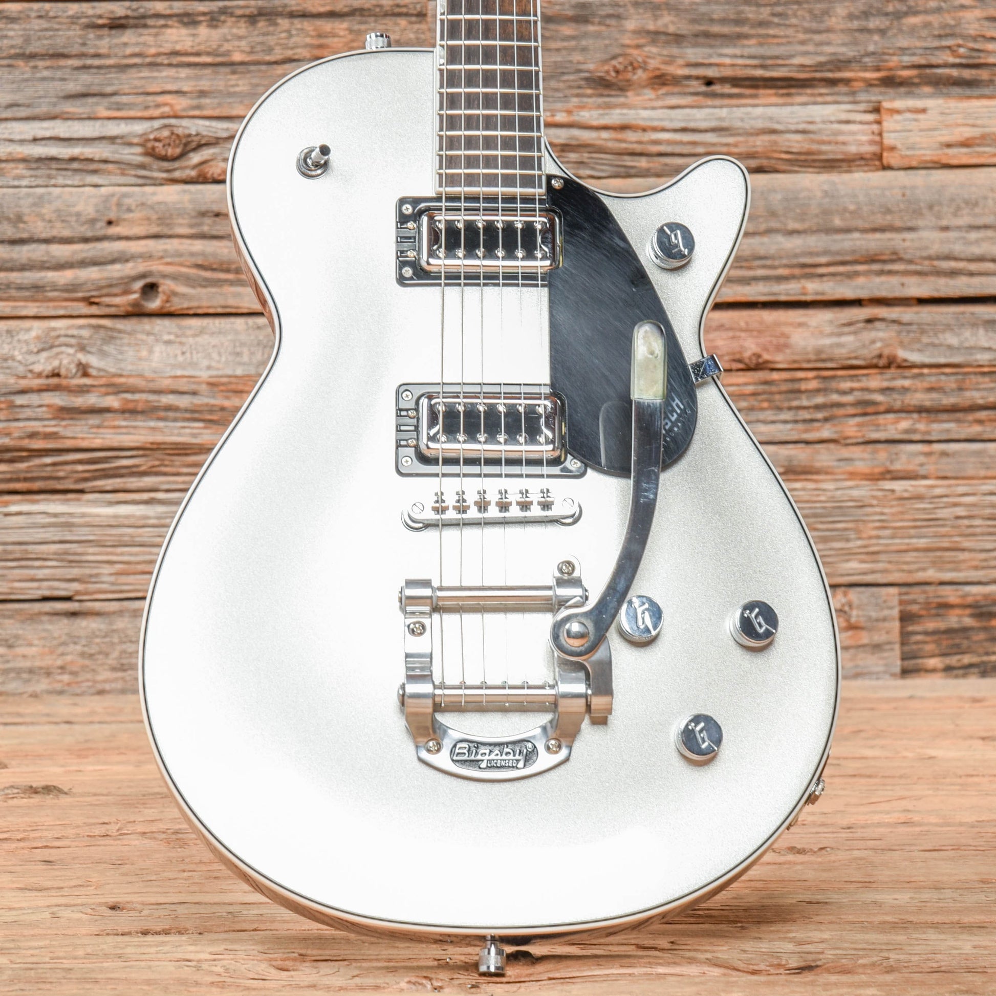 Gretsch G5230T Electromatic Jet FT with Bigsby Airline Silver 2018 Electric Guitars / Solid Body