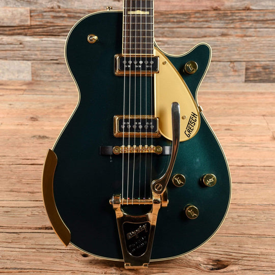 Gretsch G6128T-57 Vintage Select '57 Duo Jet with Bigsby Cadillac Green 2018 Electric Guitars / Solid Body