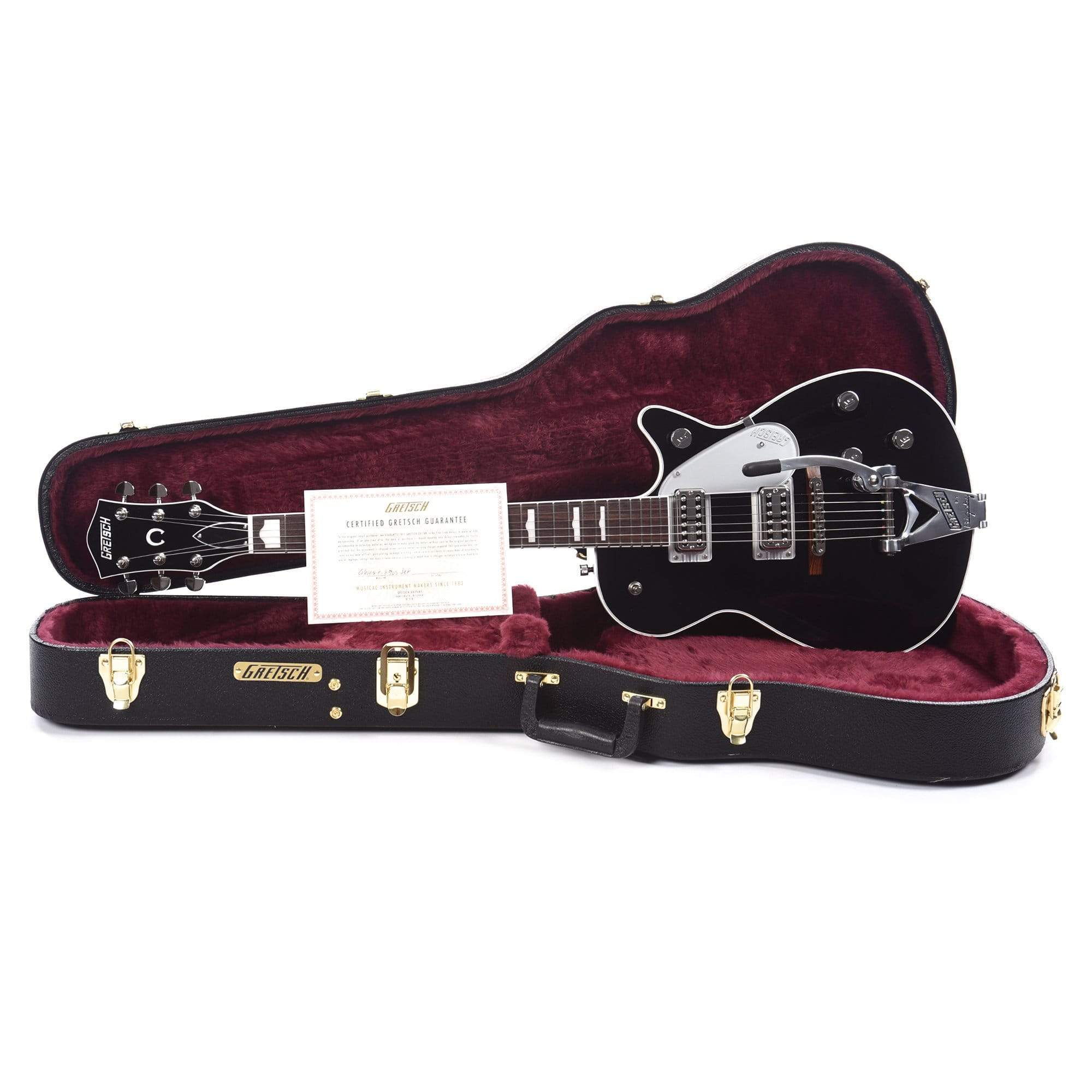 Gretsch G6128T-89VS Vintage Select '89 Duo Jet Black w/Bigsby Electric Guitars / Solid Body