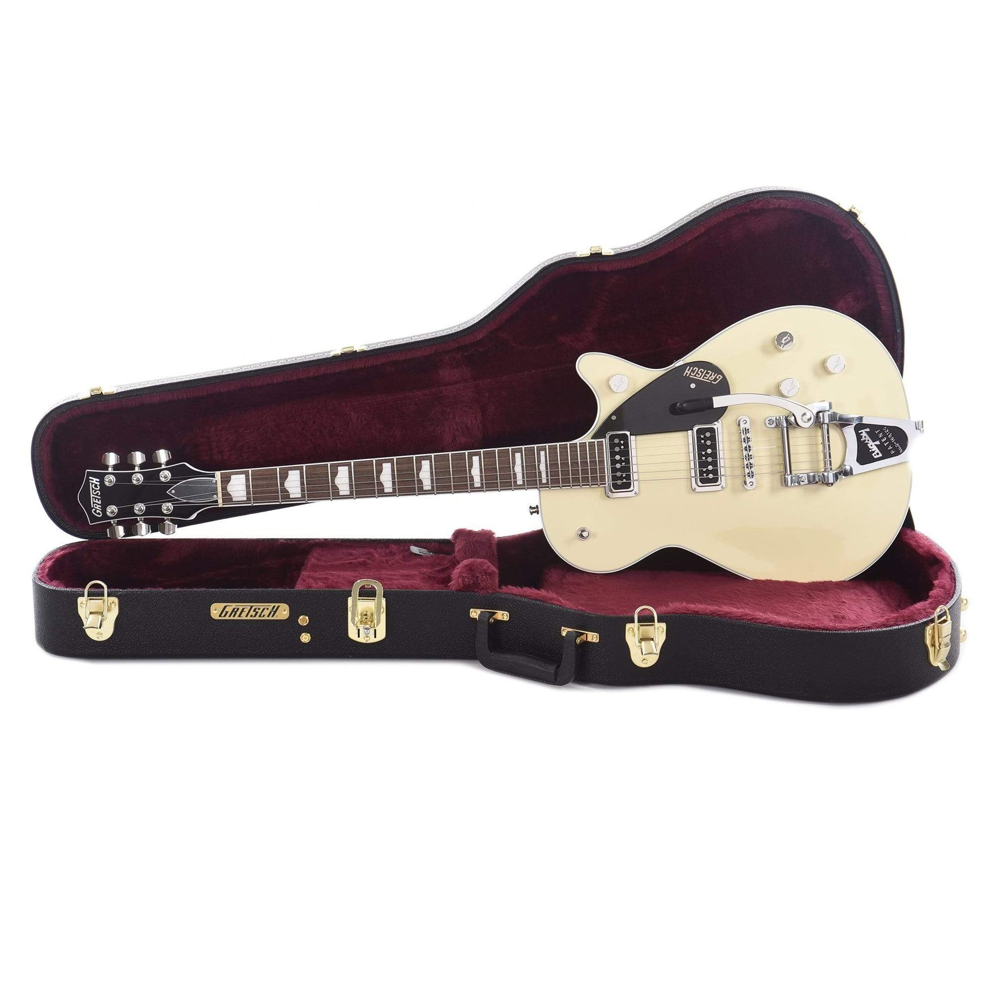 Gretsch G6128T Players Edition Jet DS Lotus Ivory w/Bigsby Electric Guitars / Solid Body