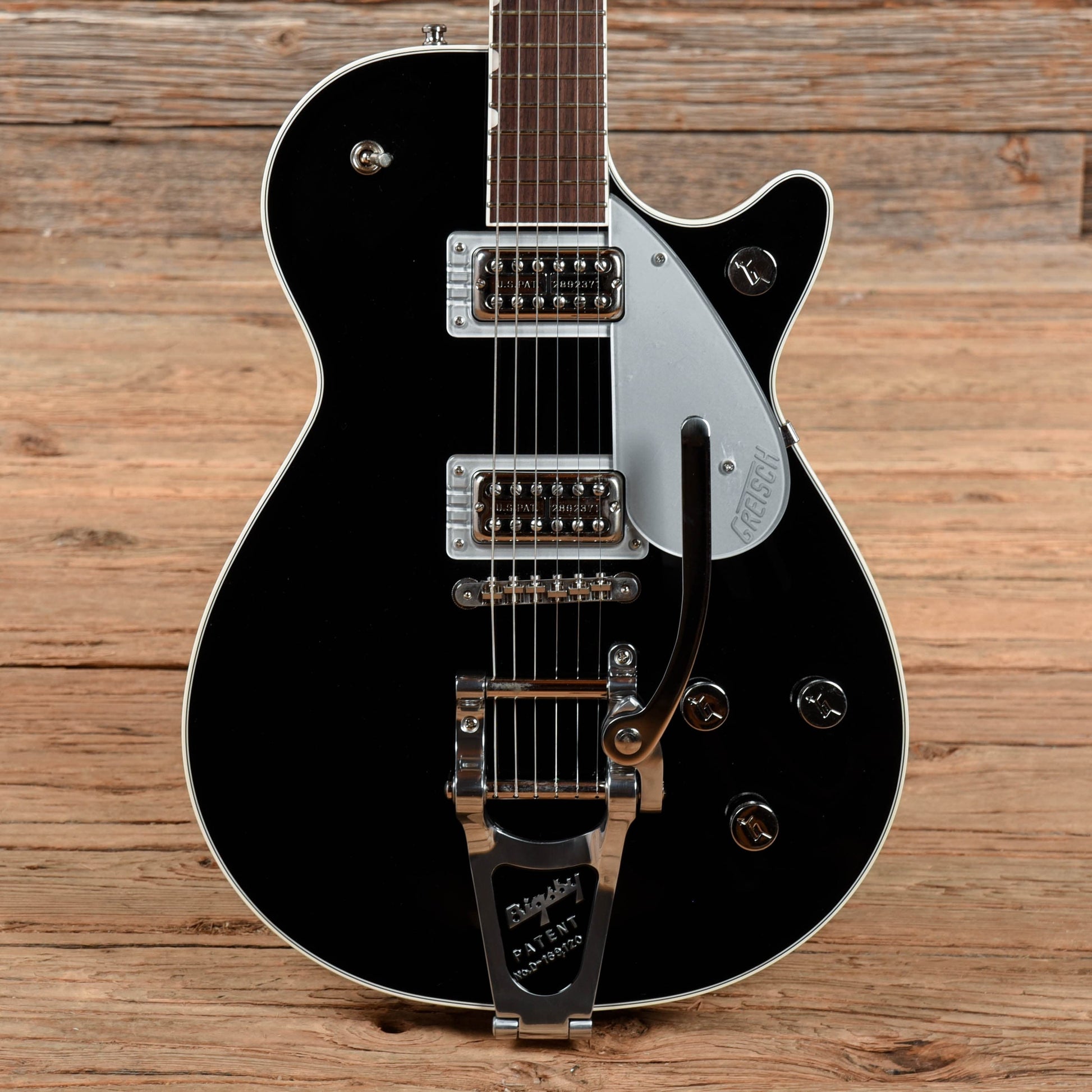 Gretsch G6128T Players Edition Jet FT with Bigsby Black 2017 Electric Guitars / Solid Body