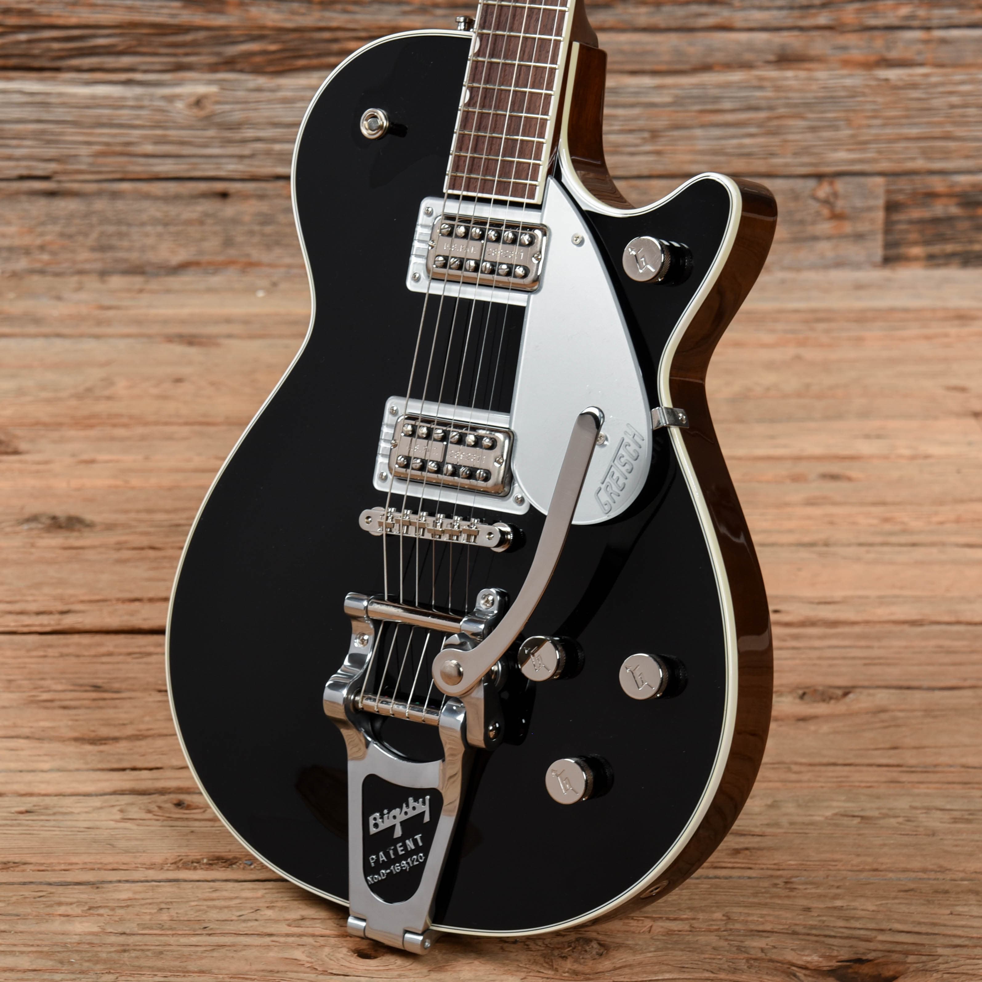 Gretsch G6128T Players Edition Jet FT with Bigsby Black 2017 Electric Guitars / Solid Body