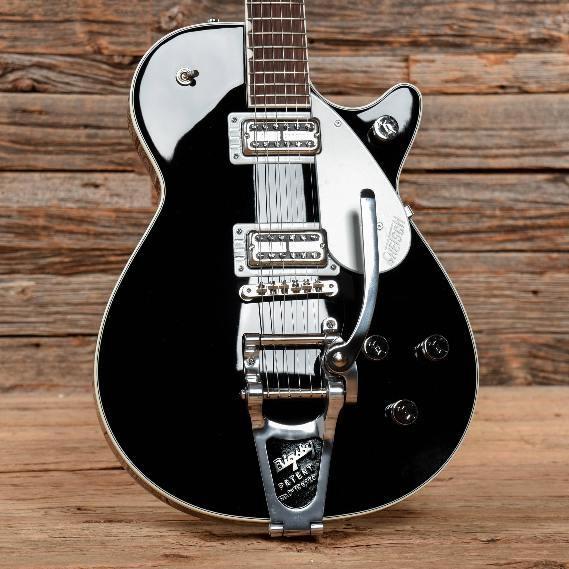 Gretsch G6128T Players Edition Jet FT with Bigsby Black 2017 Electric Guitars / Solid Body