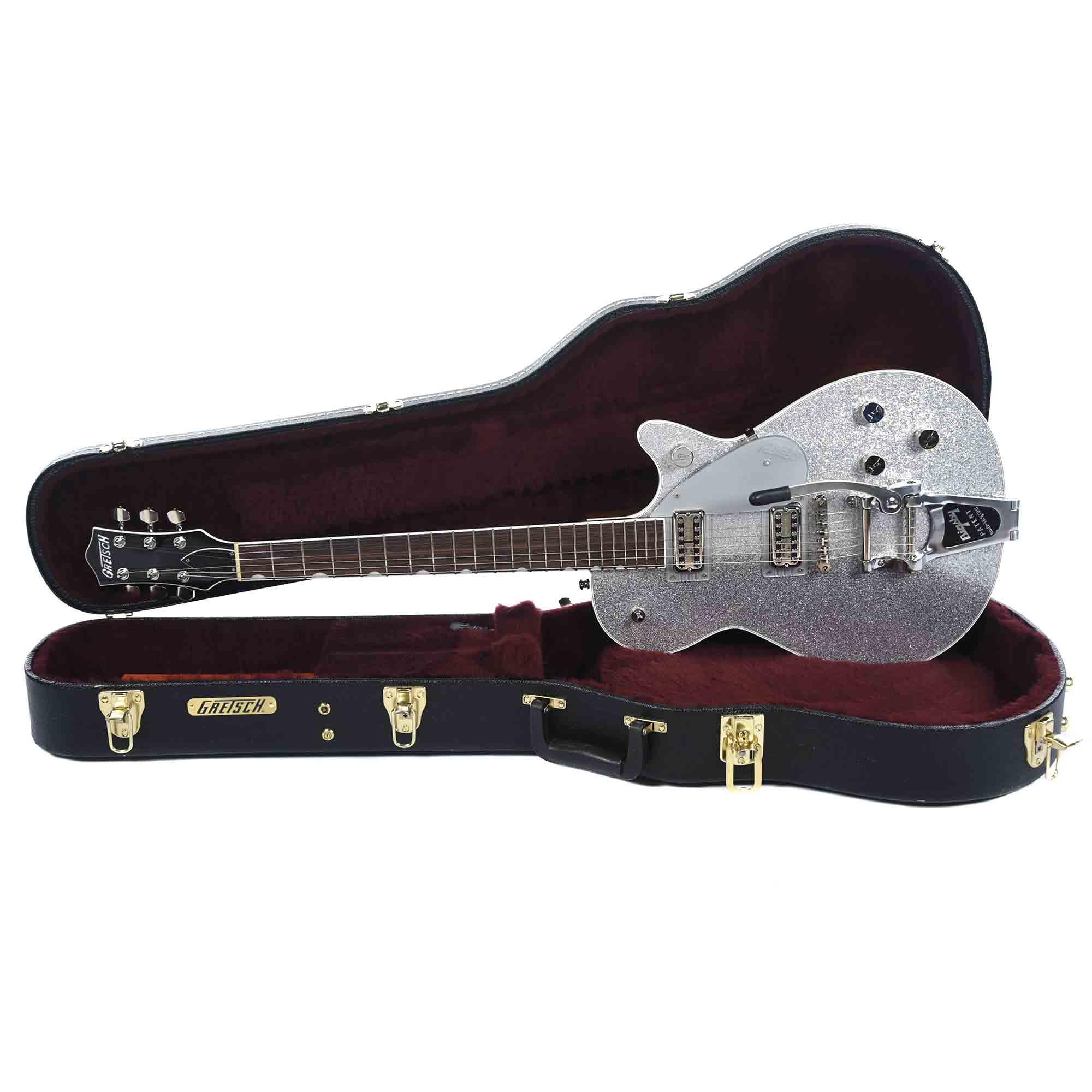 Gretsch G6129 Players Edition Jet FT Silver Sparkle Electric Guitars / Solid Body